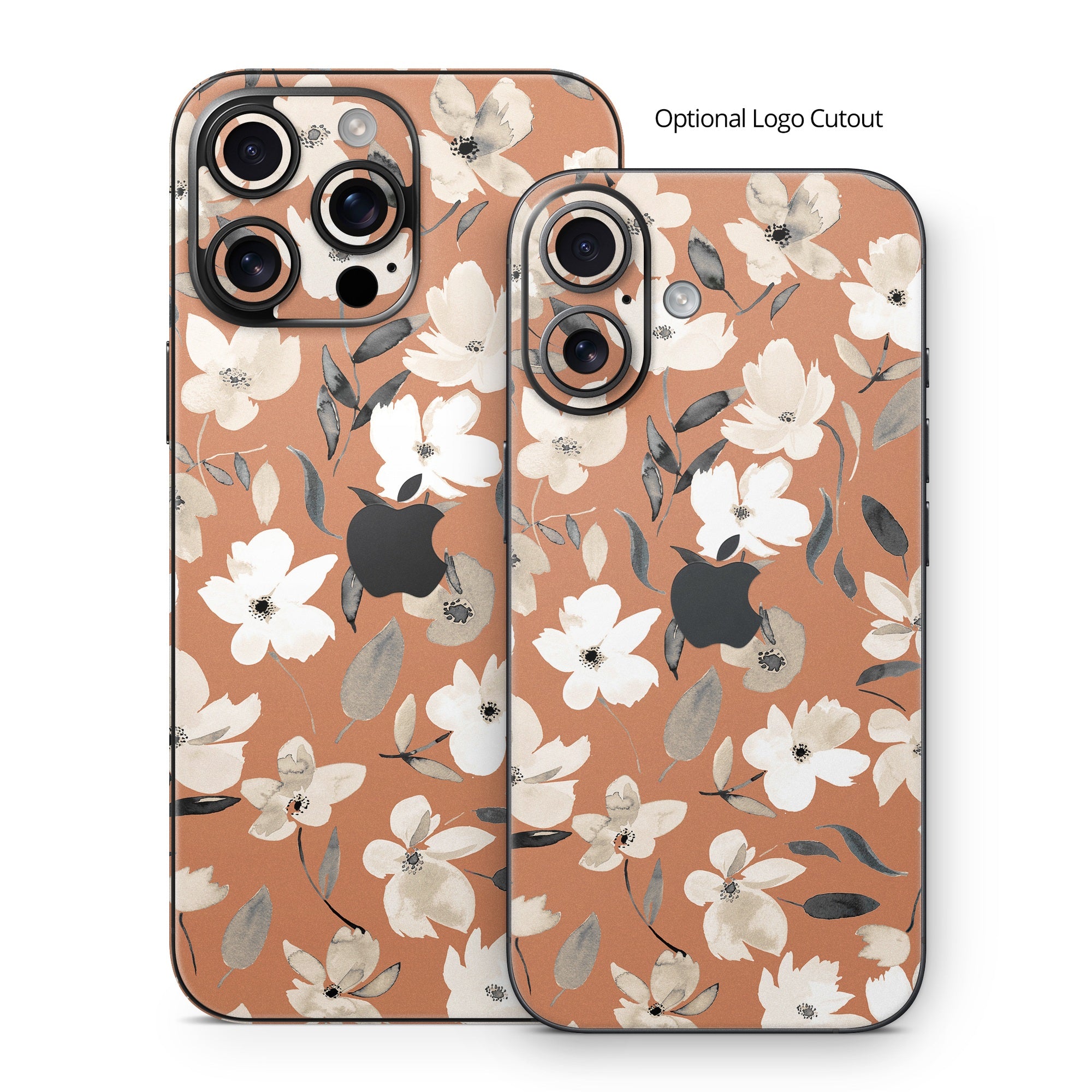 Fresh Flowers Copper - Apple iPhone 16 Skin