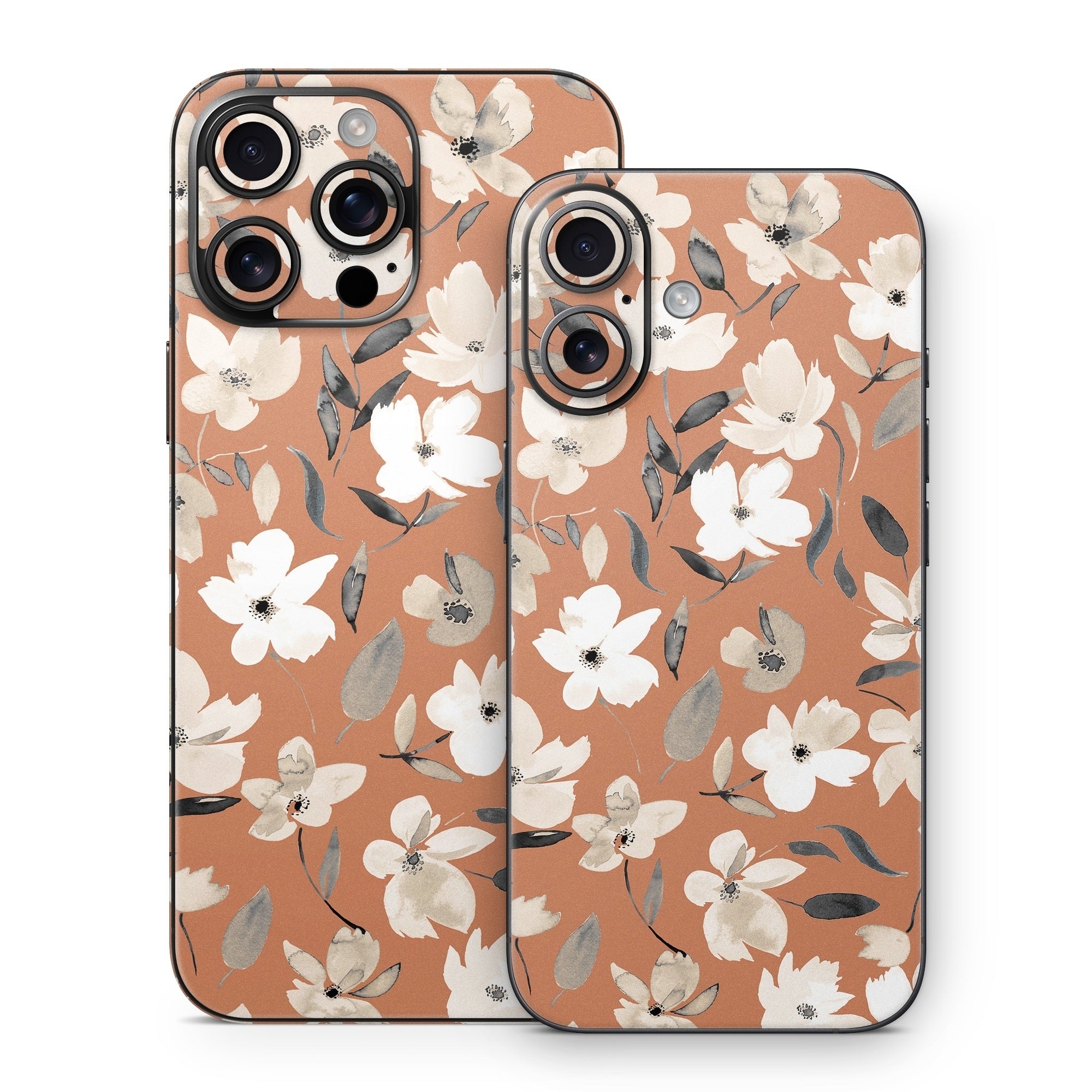 Fresh Flowers Copper - Apple iPhone 16 Skin