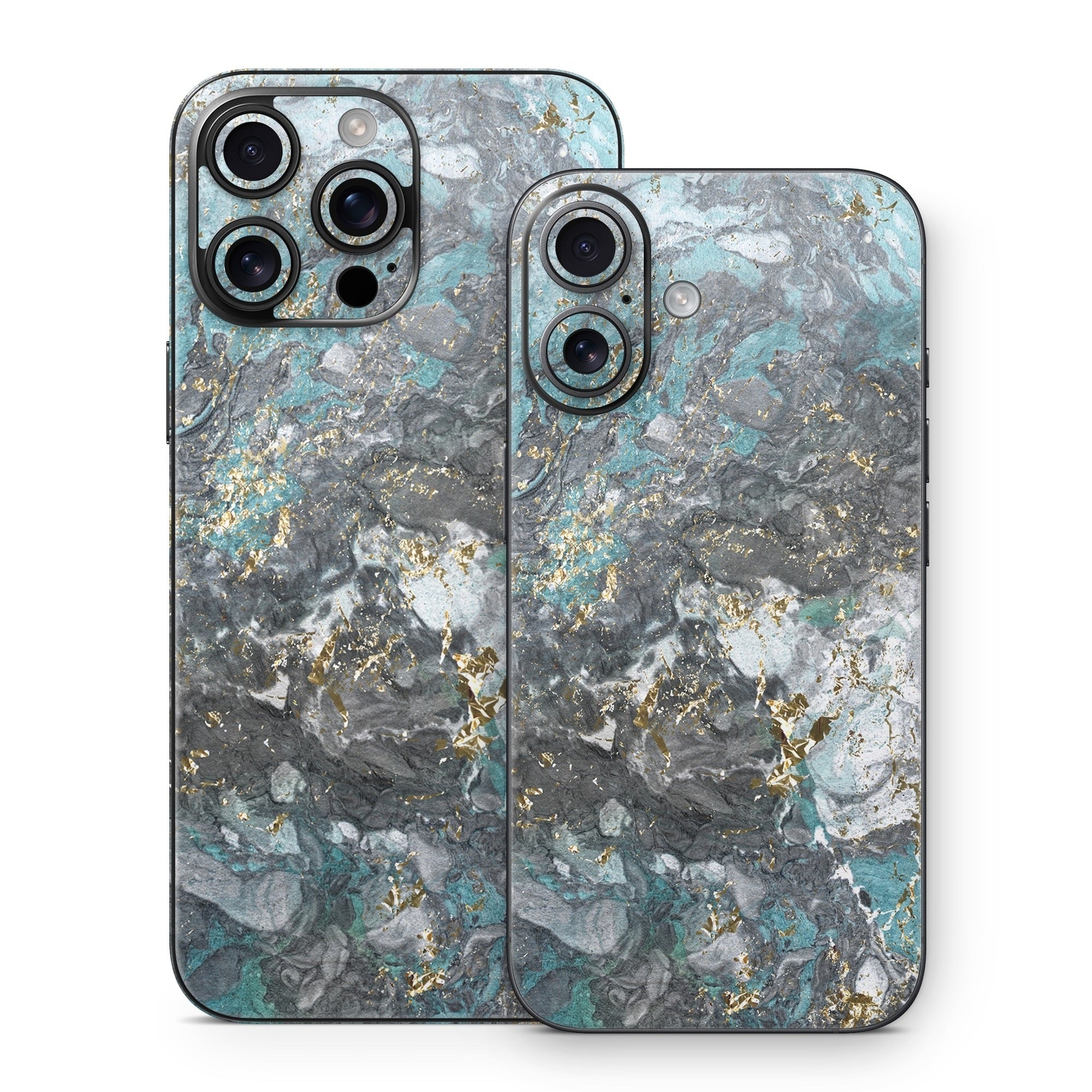 Gilded Glacier Marble - Apple iPhone 16 Skin