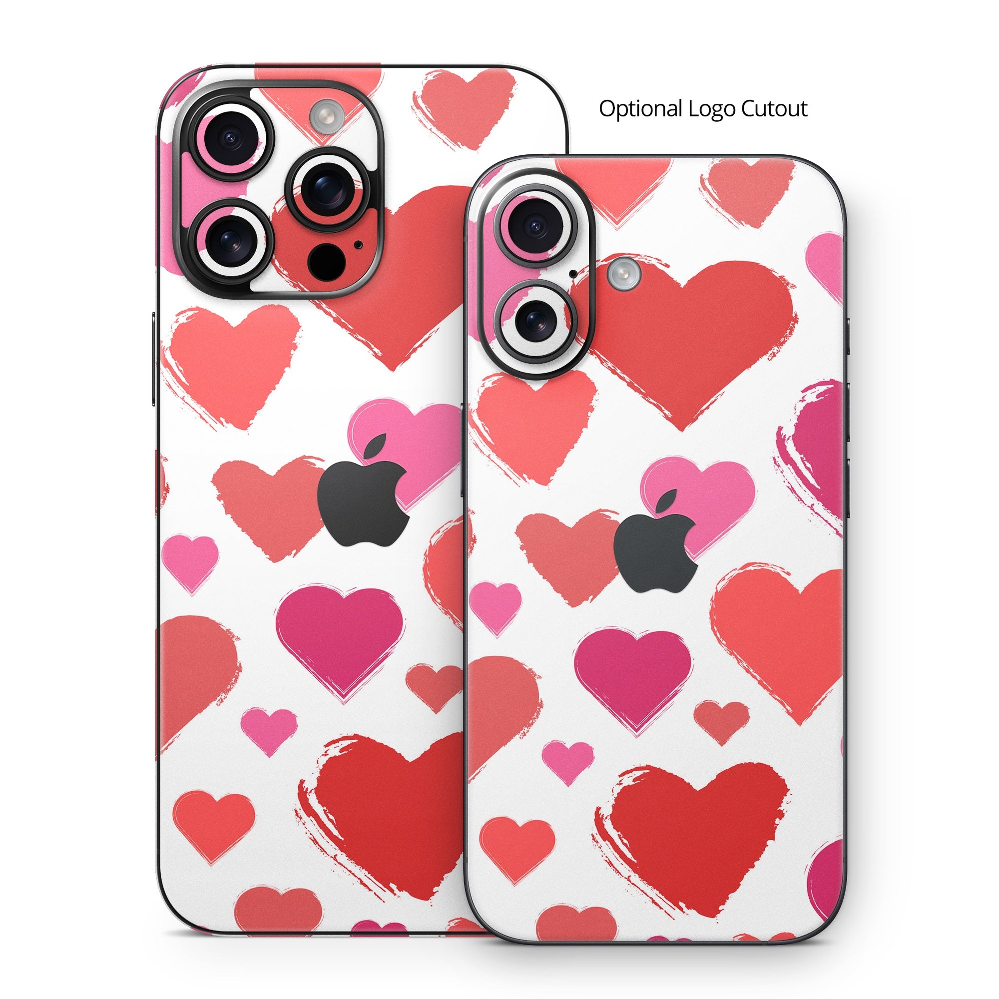 Hearts - Apple iPhone 16 Skin