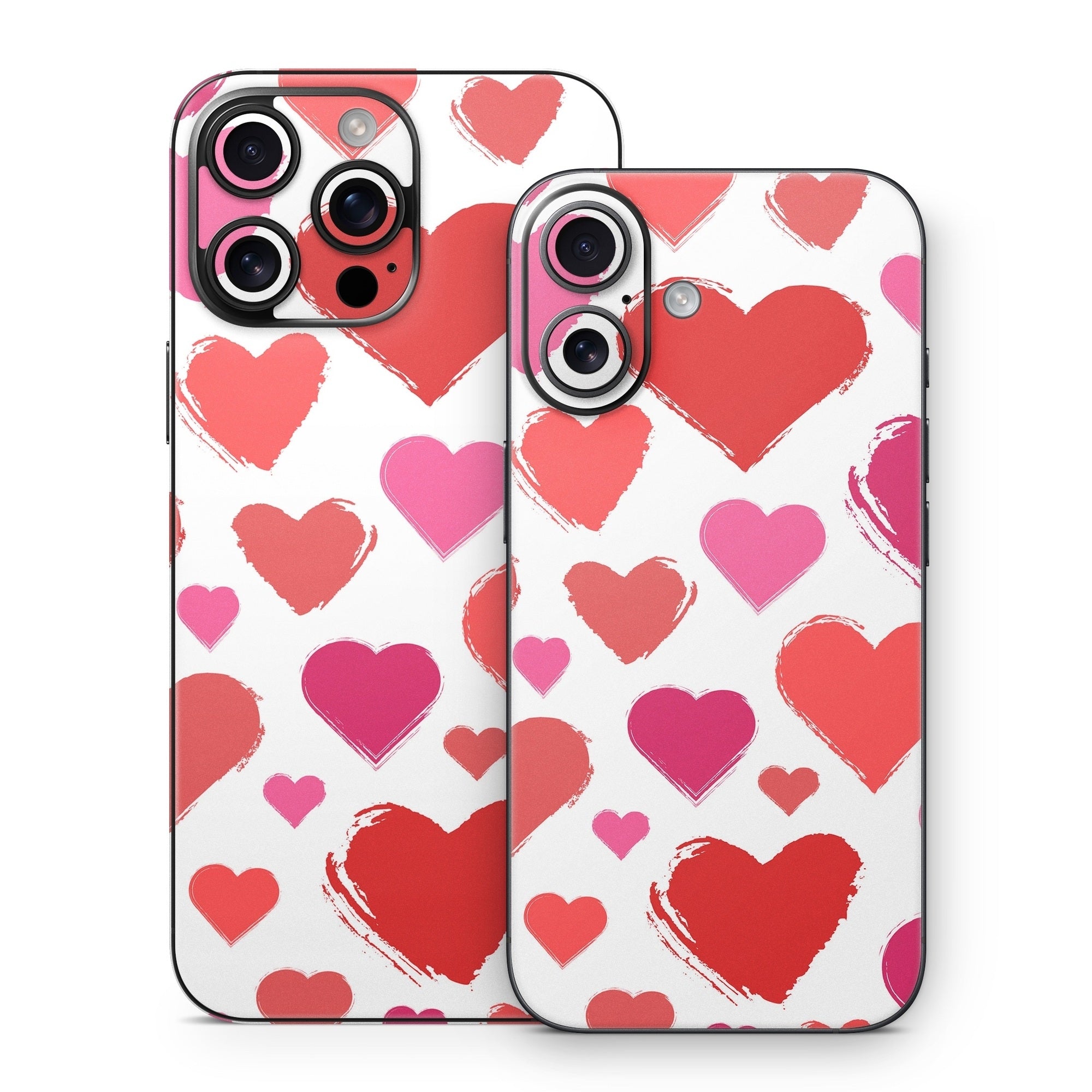 Hearts - Apple iPhone 16 Skin