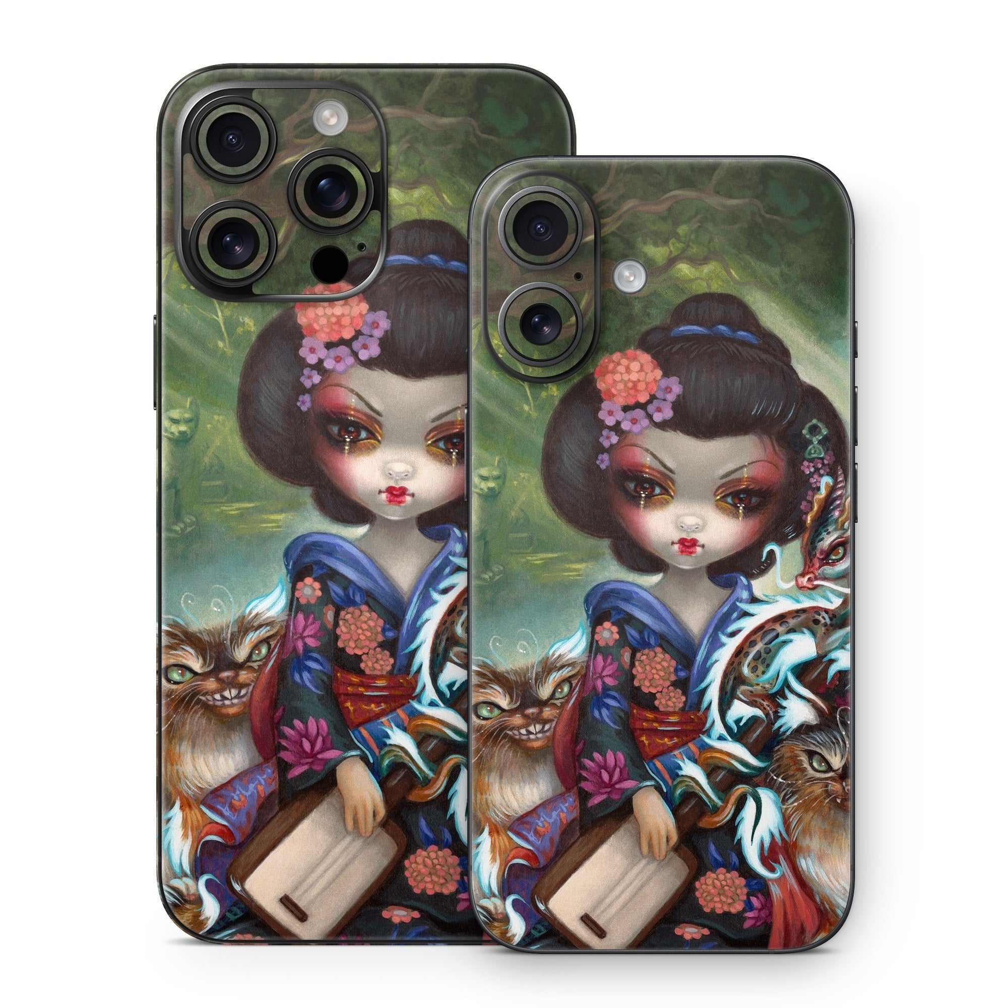 Kirin and Bakeneko - Apple iPhone 16 Skin