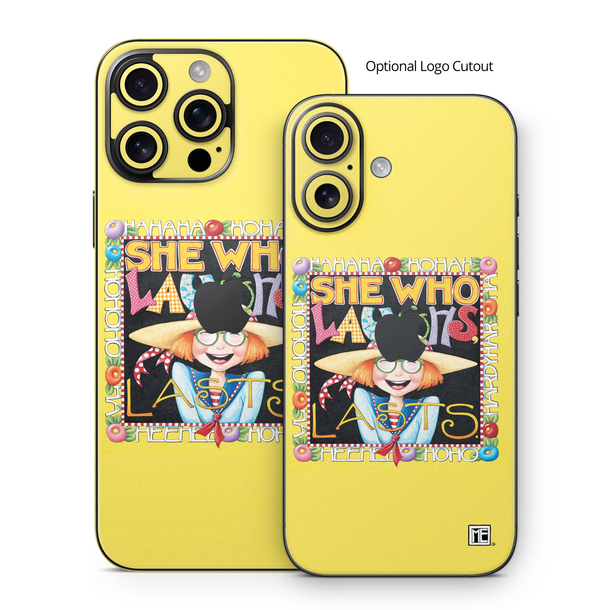 She Who Laughs - Apple iPhone 16 Skin