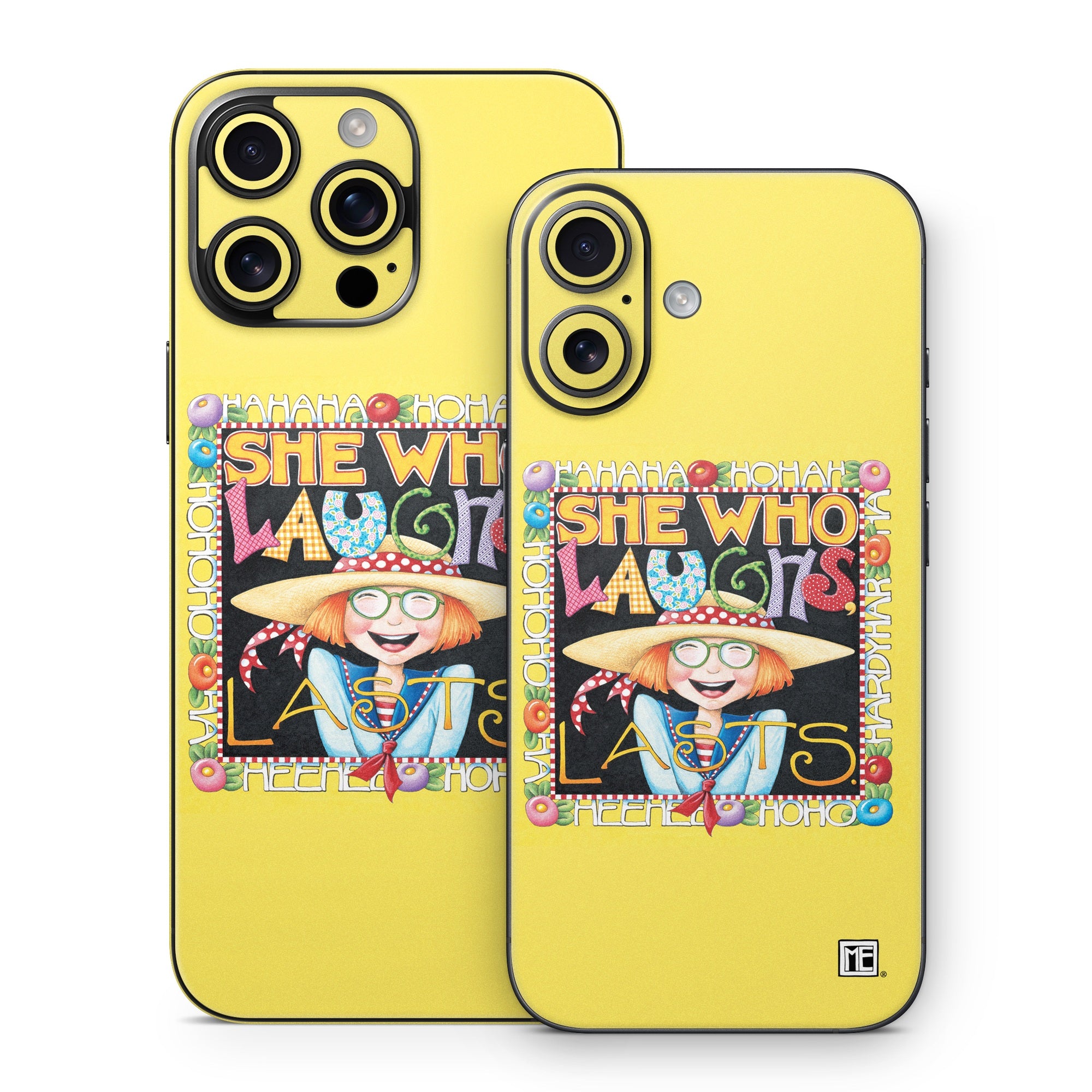 She Who Laughs - Apple iPhone 16 Skin