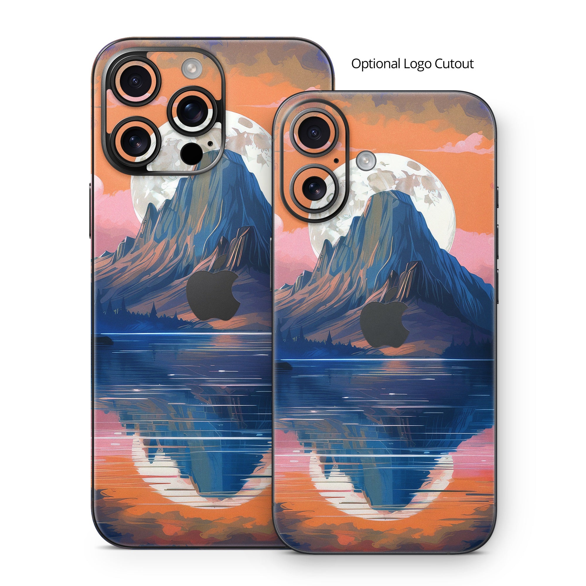 Mountain Moonrise - Apple iPhone 16 Skin