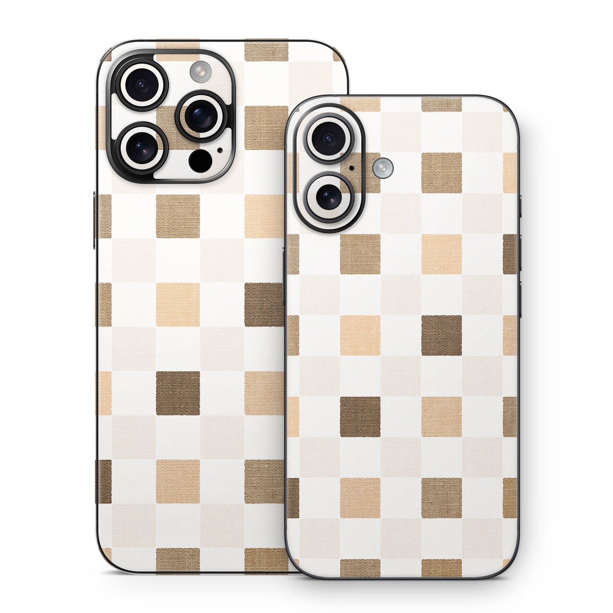 Neutral Checker - Apple iPhone 16 Skin