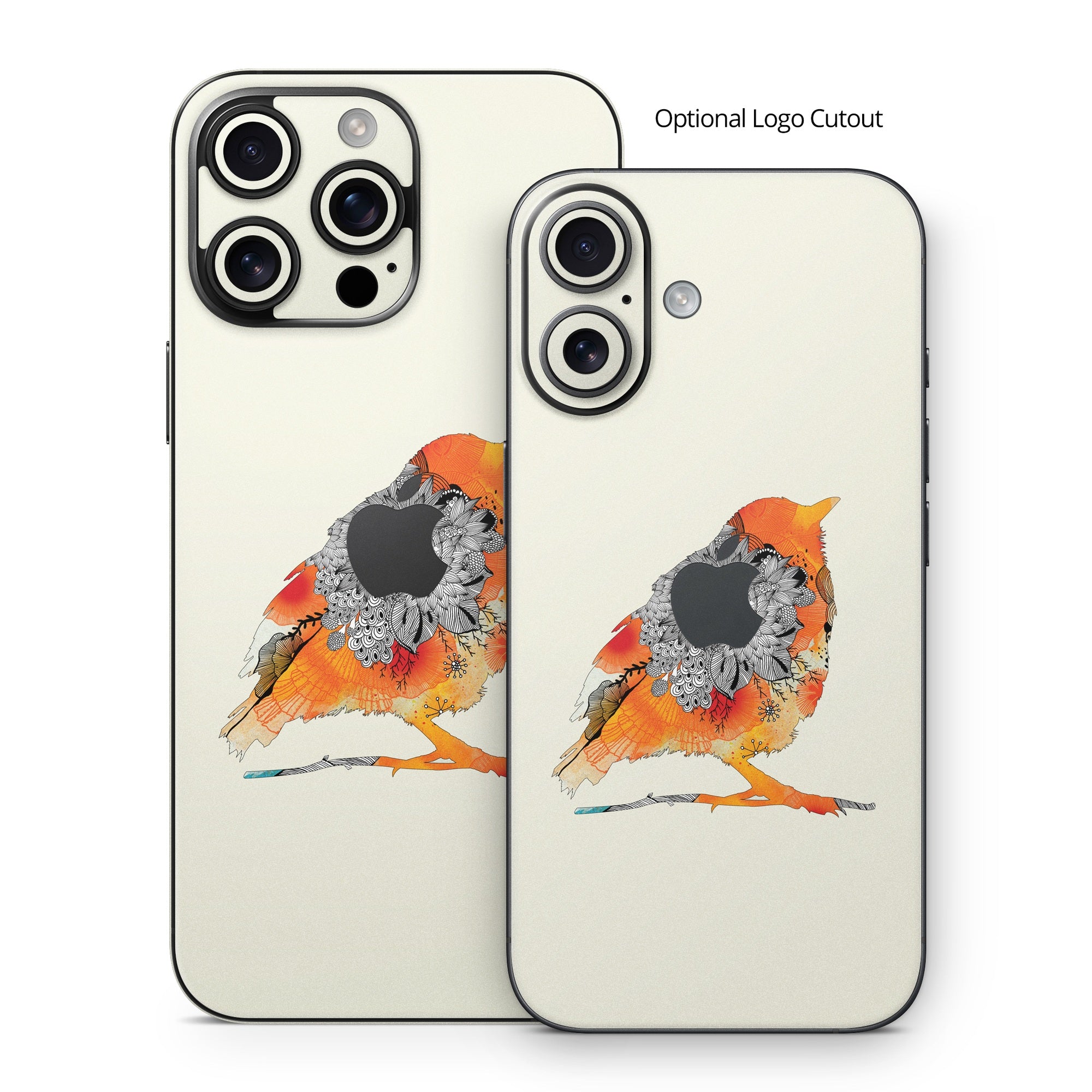 Orange Bird - Apple iPhone 16 Skin