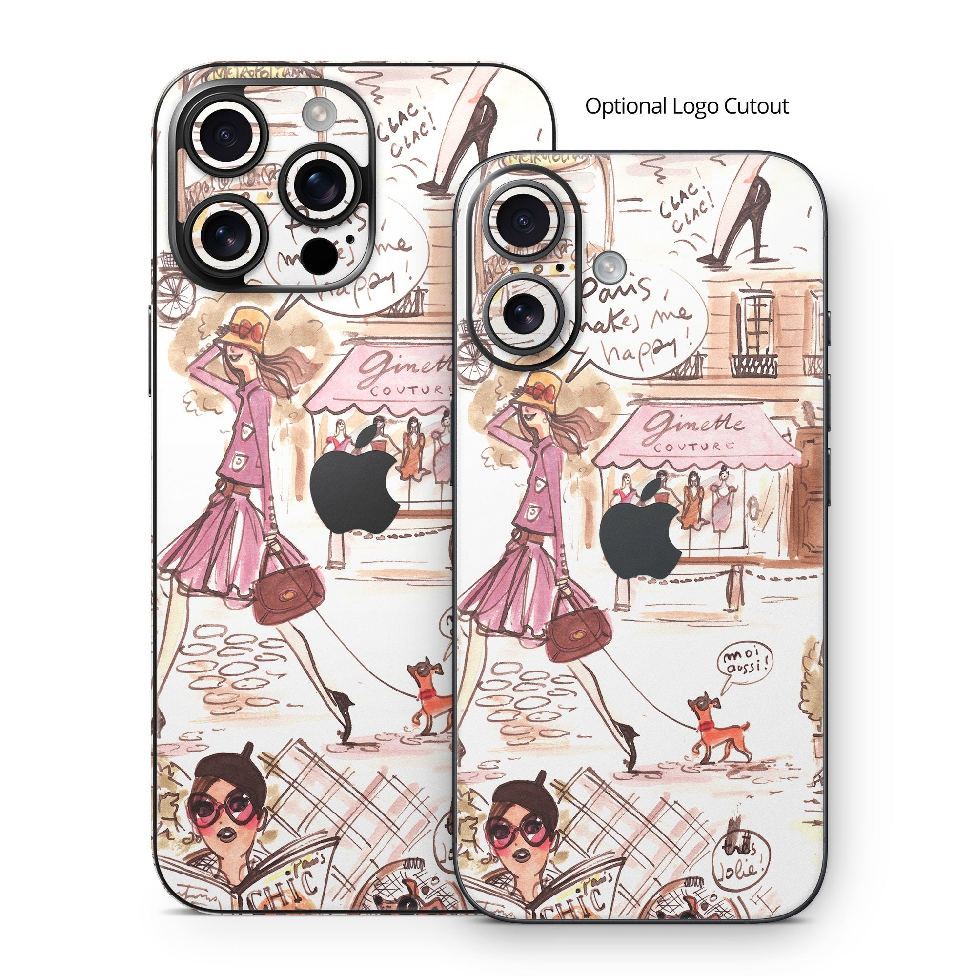 Paris Makes Me Happy - Apple iPhone 16 Skin