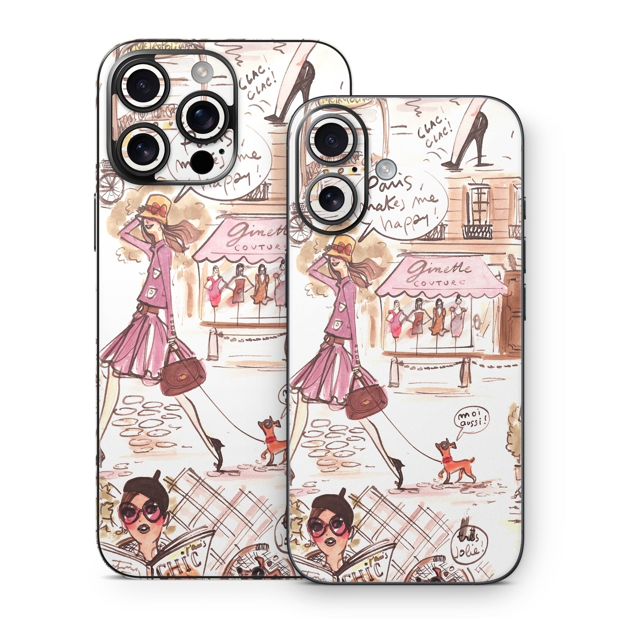 Paris Makes Me Happy - Apple iPhone 16 Skin