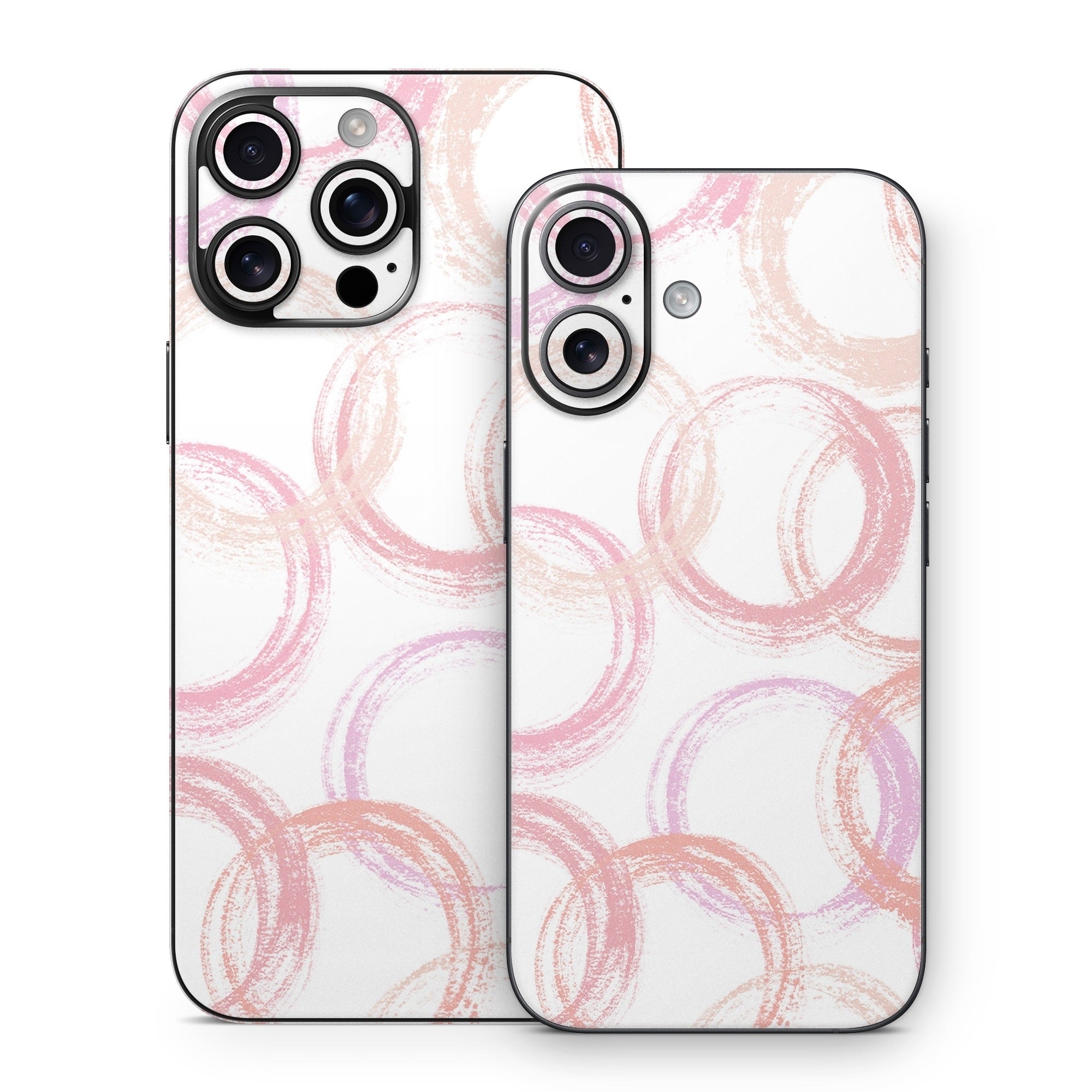 Pink Circles - Apple iPhone 16 Skin