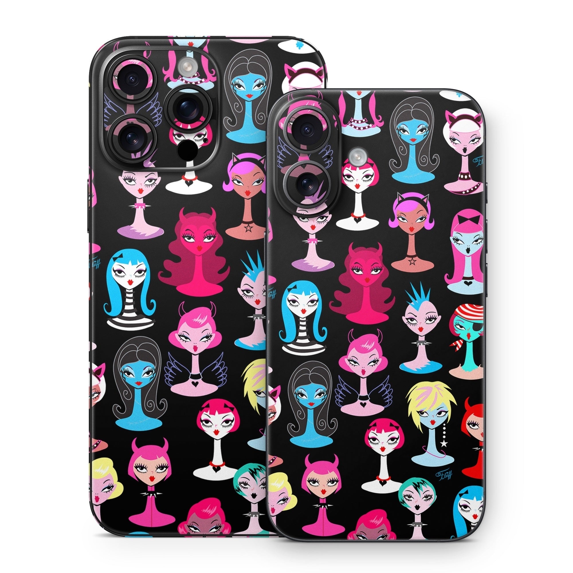 Punky Goth Dollies - Apple iPhone 16 Skin