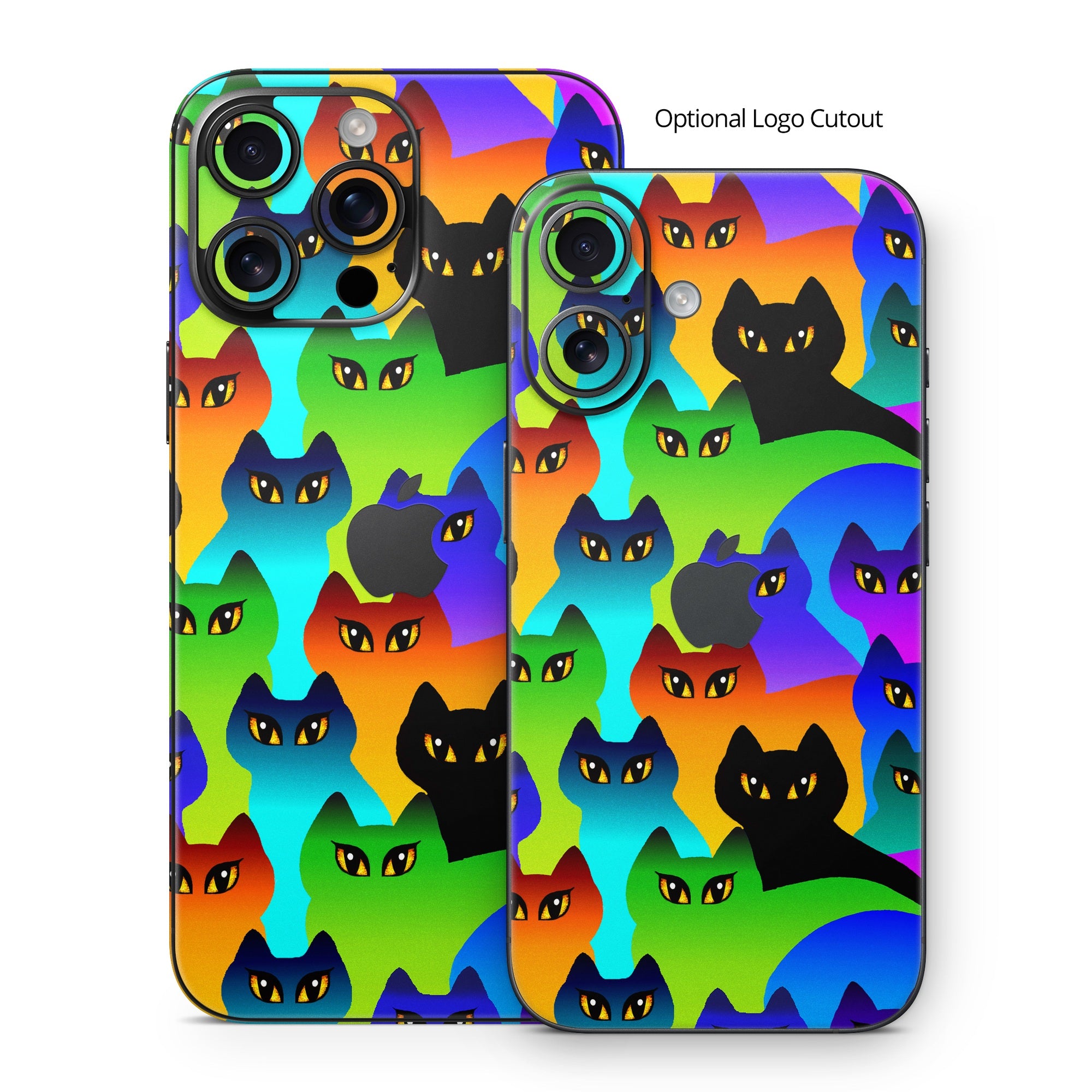 Rainbow Cats - Apple iPhone 16 Skin