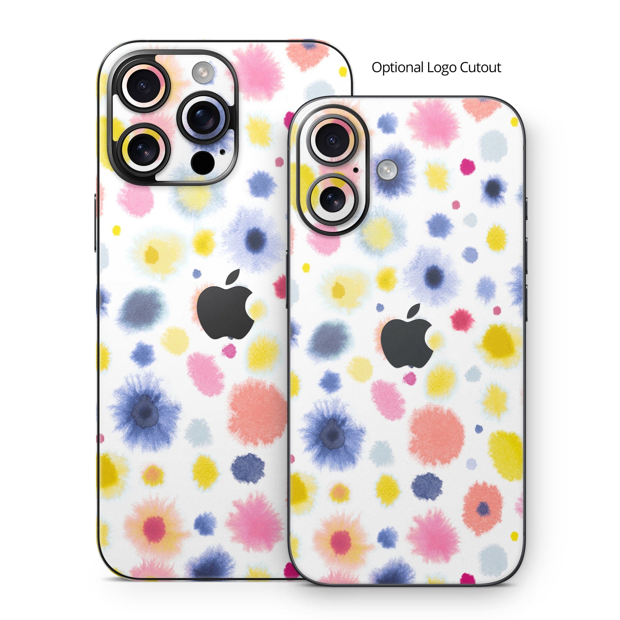 Red Blue Dots - Apple iPhone 16 Skin