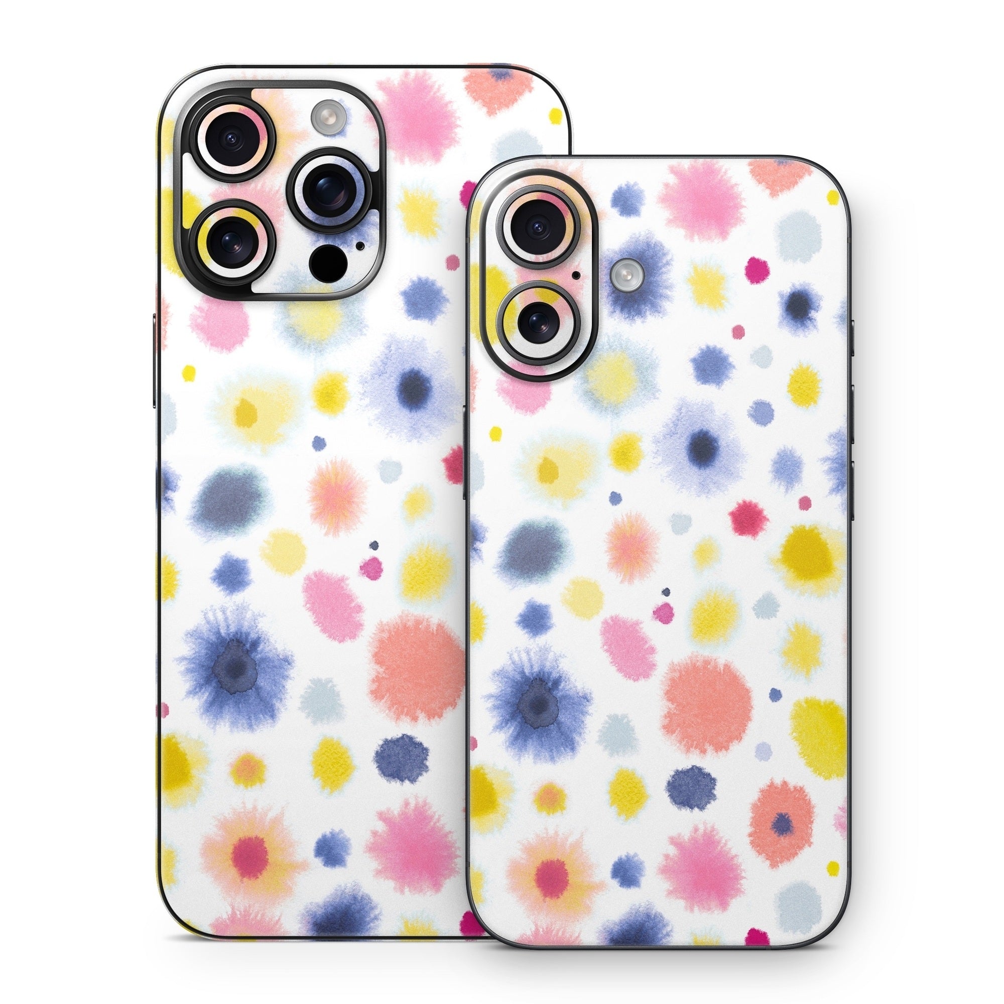 Red Blue Dots - Apple iPhone 16 Skin