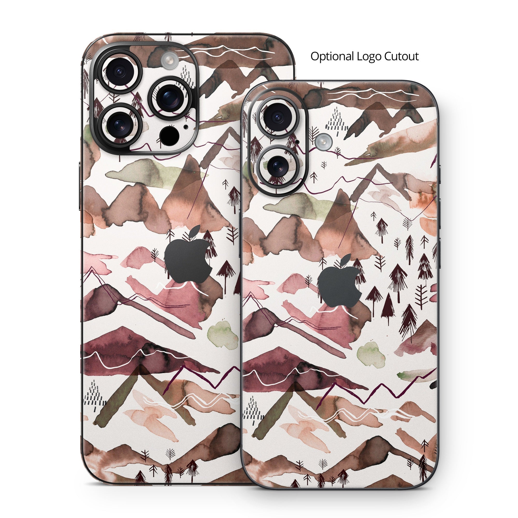 Red Mountains - Apple iPhone 16 Skin