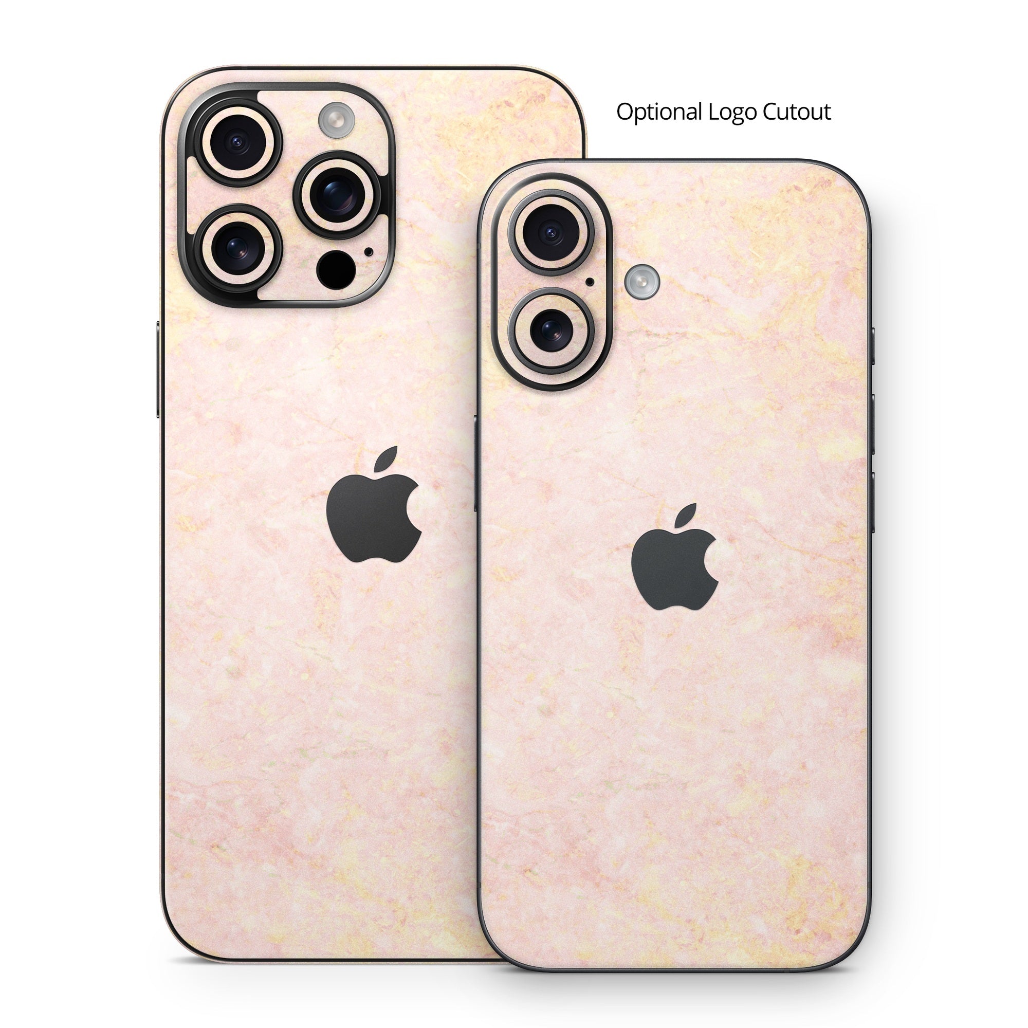 Rose Gold Marble - Apple iPhone 16 Skin