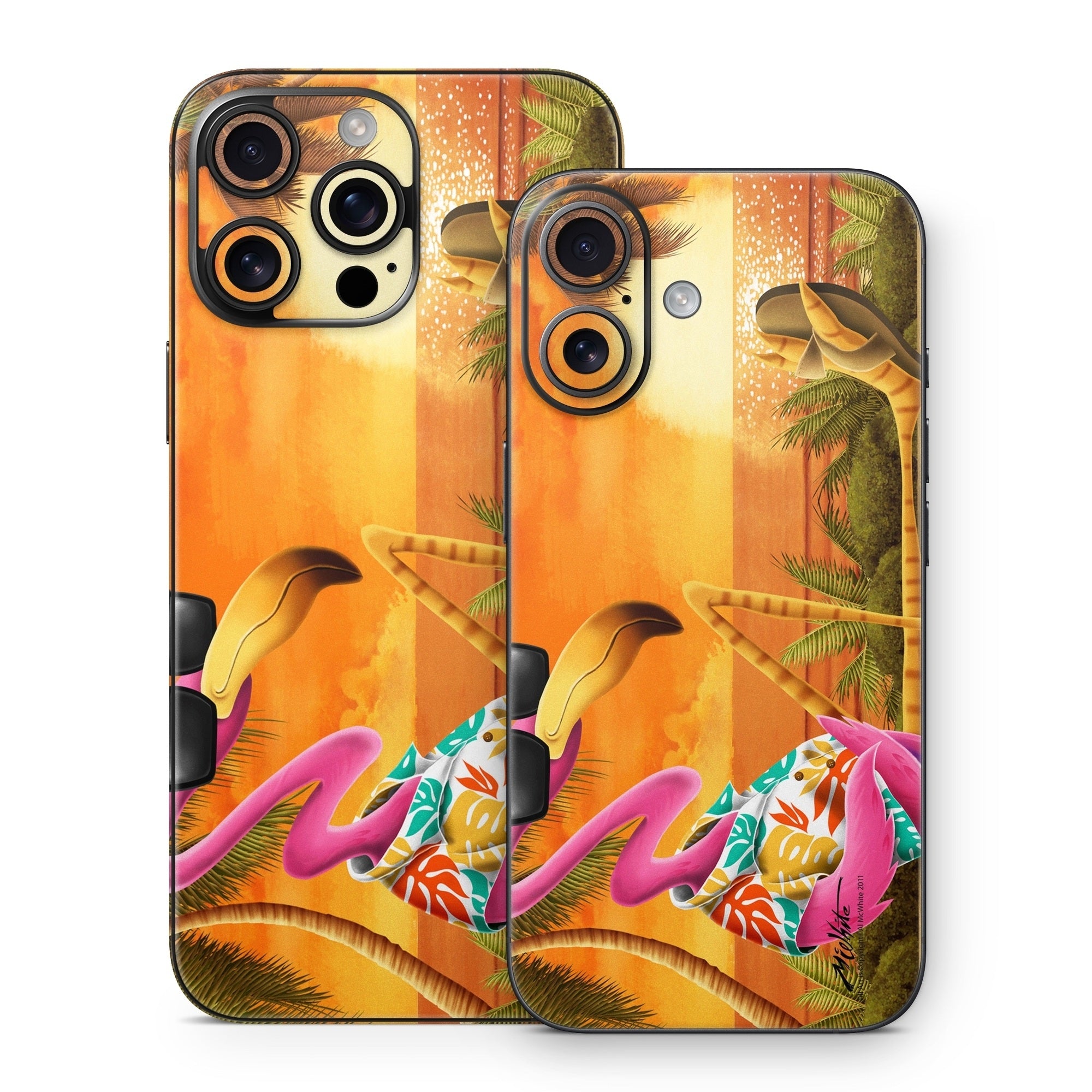 Sunset Flamingo - Apple iPhone 16 Skin