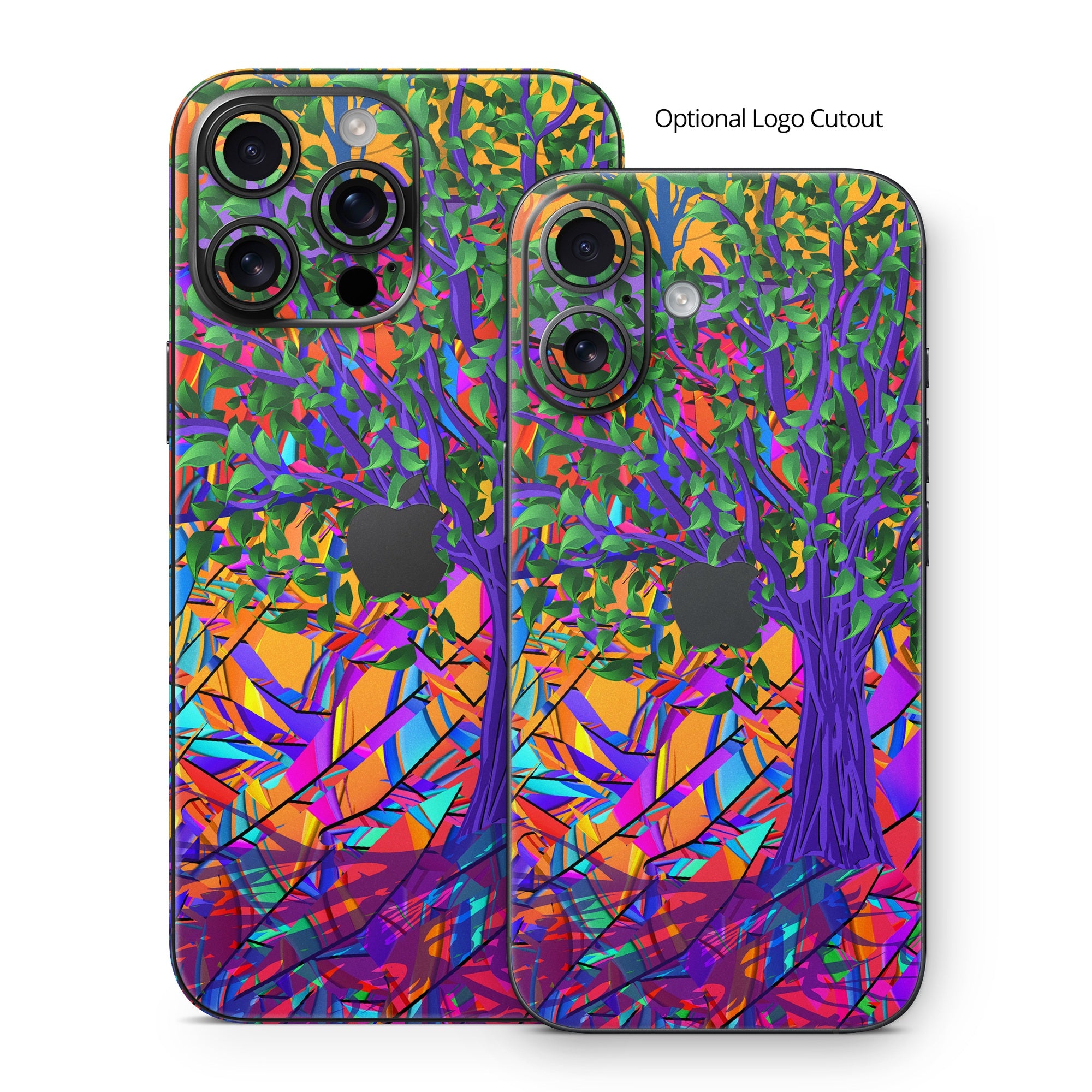 Stained Glass Tree - Apple iPhone 16 Skin