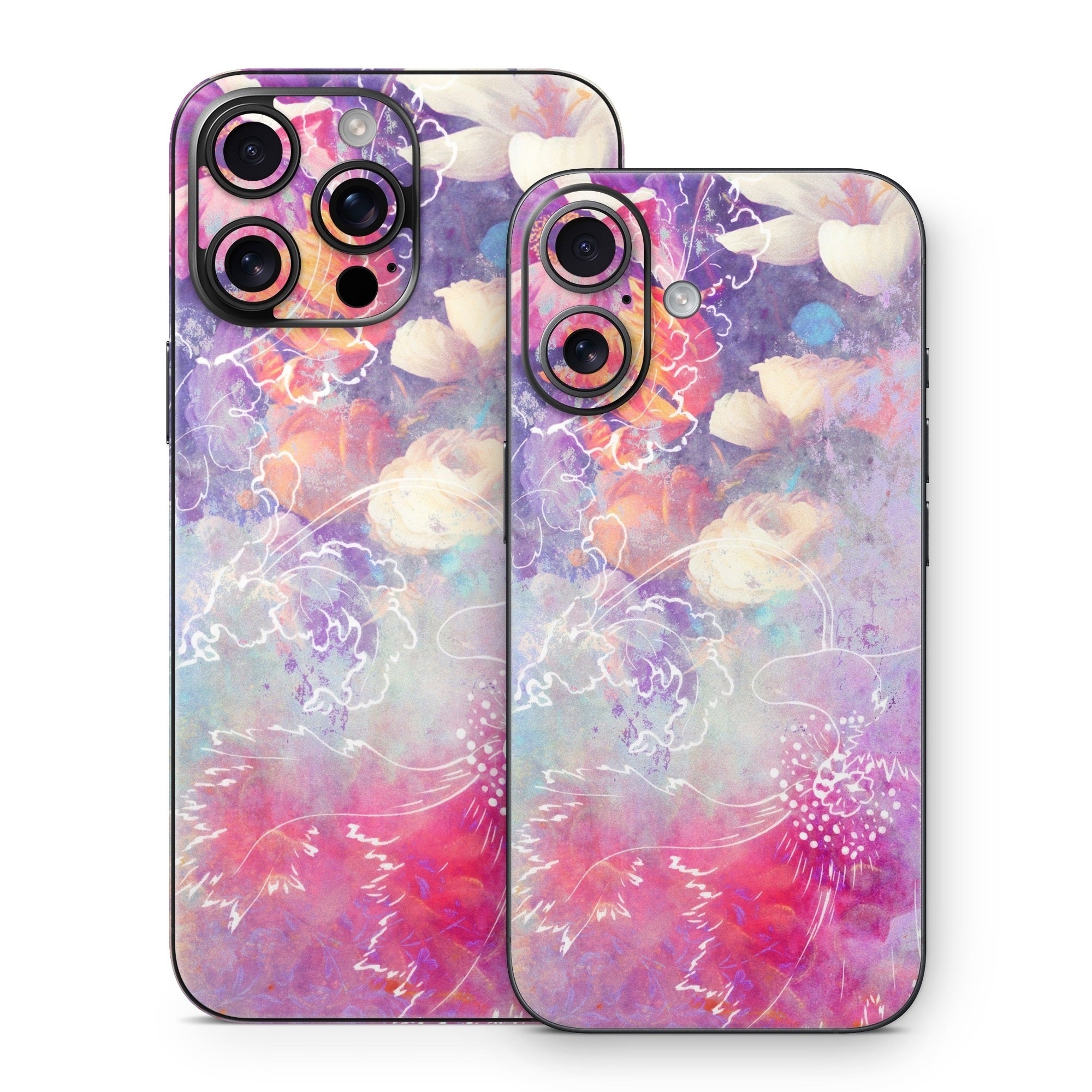 Sketch Flowers Lily - Apple iPhone 16 Skin