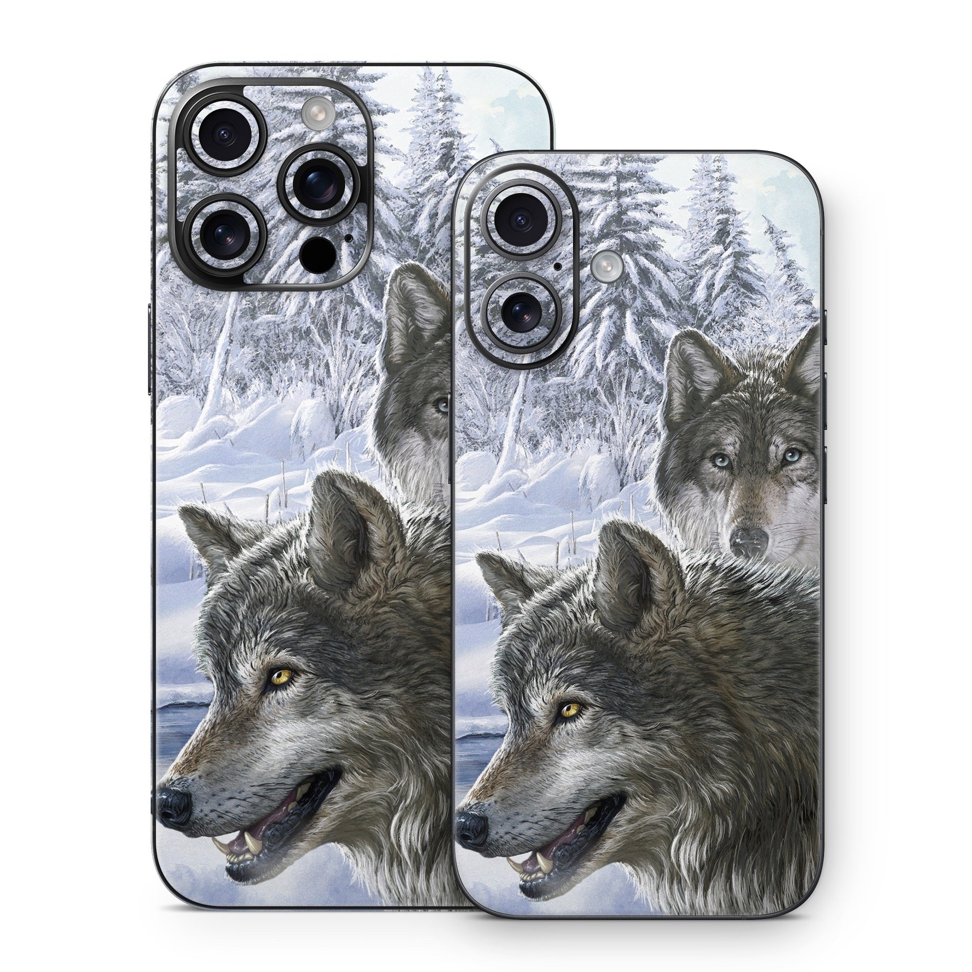 Snow Wolves - Apple iPhone 16 Skin