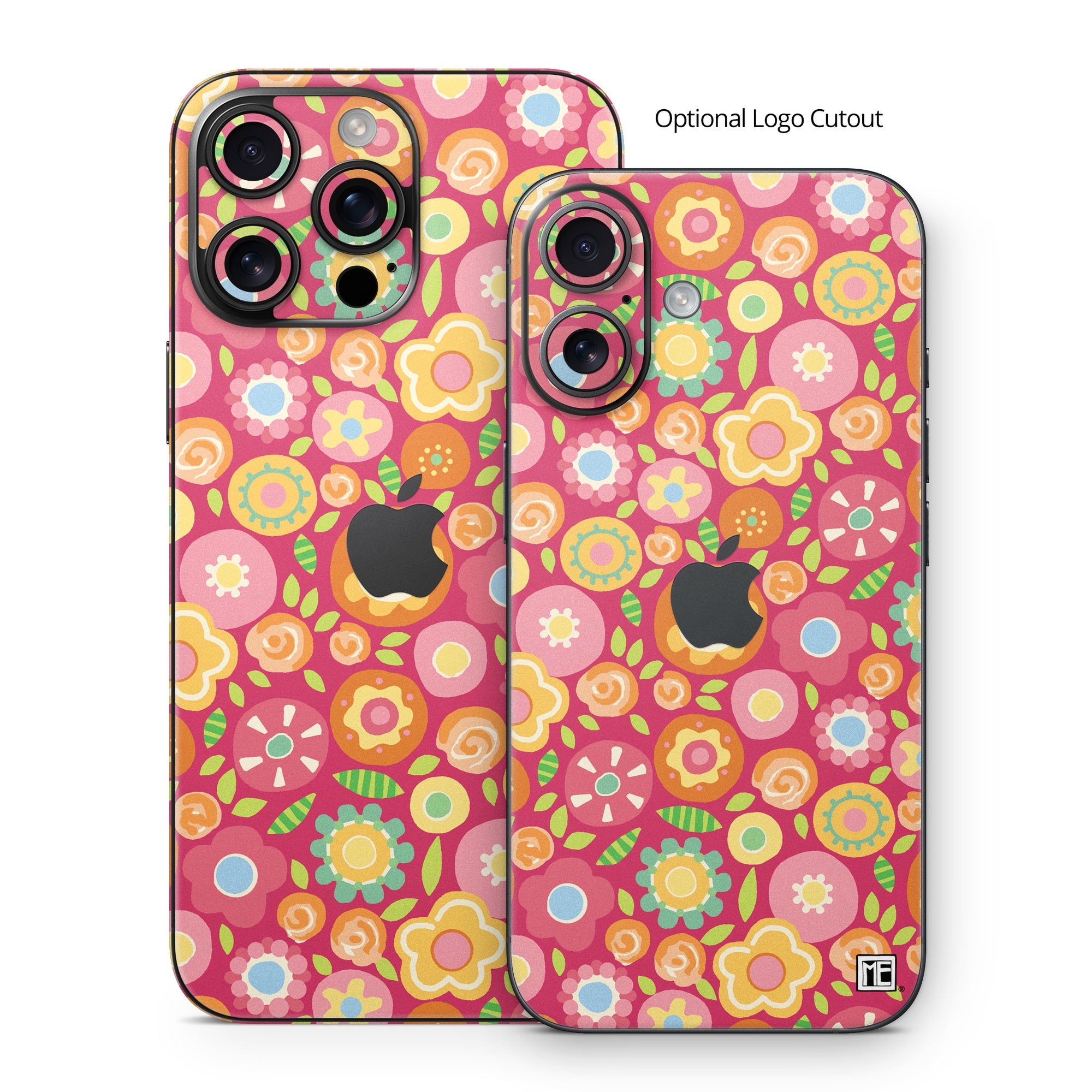 Flowers Squished - Apple iPhone 16 Skin