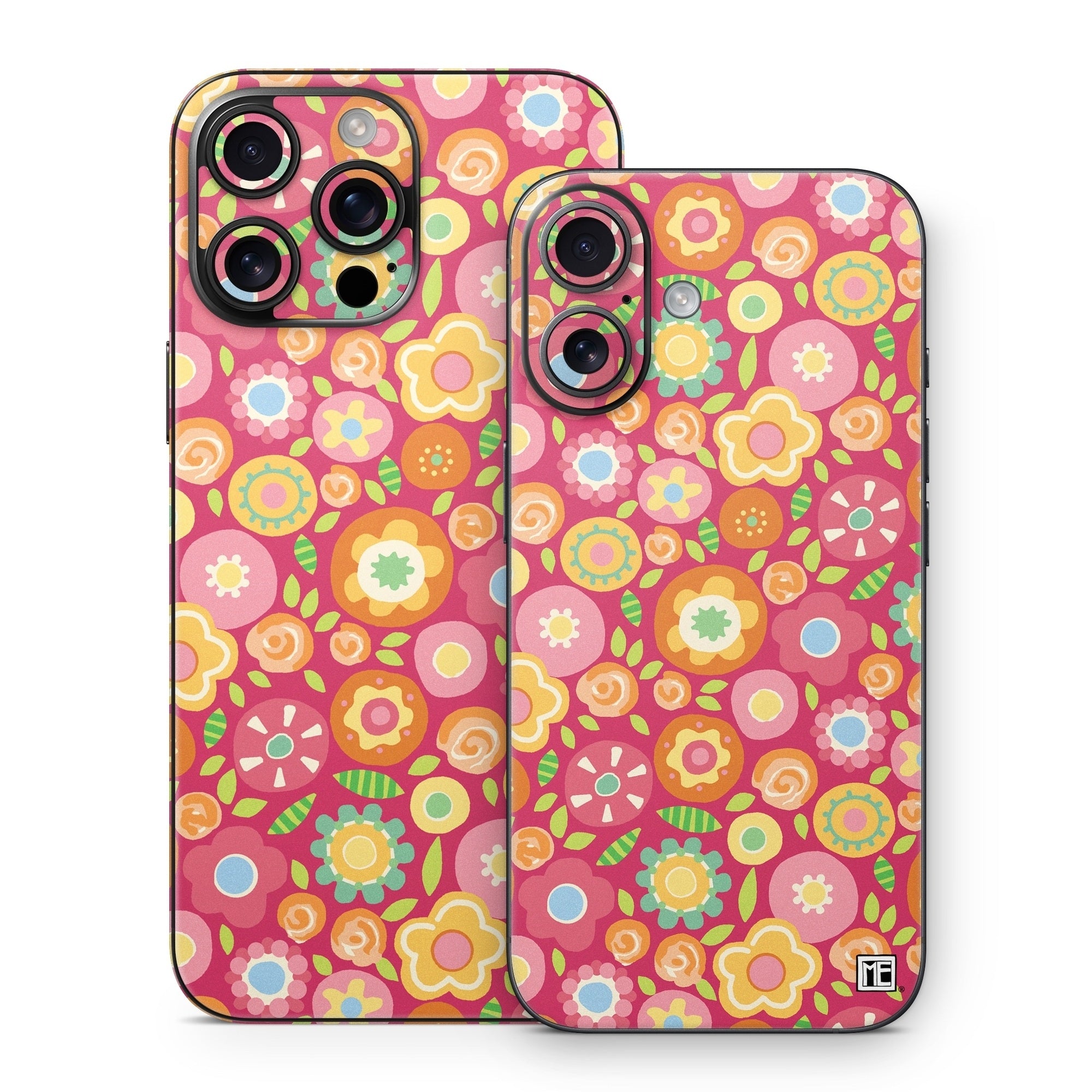 Flowers Squished - Apple iPhone 16 Skin