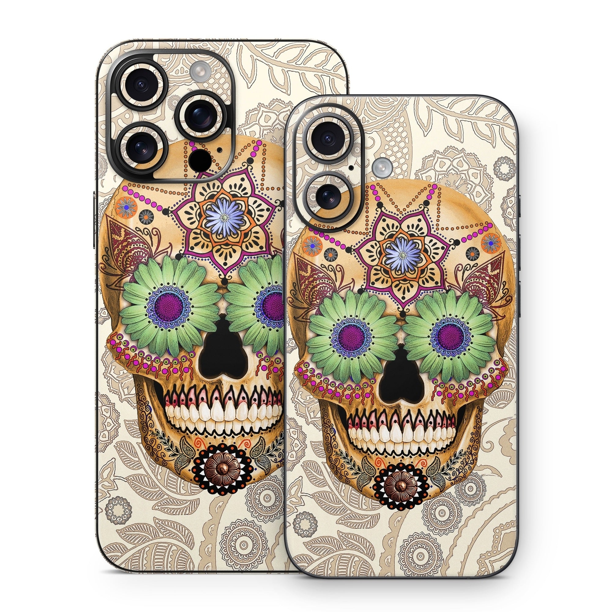 Sugar Skull Bone - Apple iPhone 16 Skin