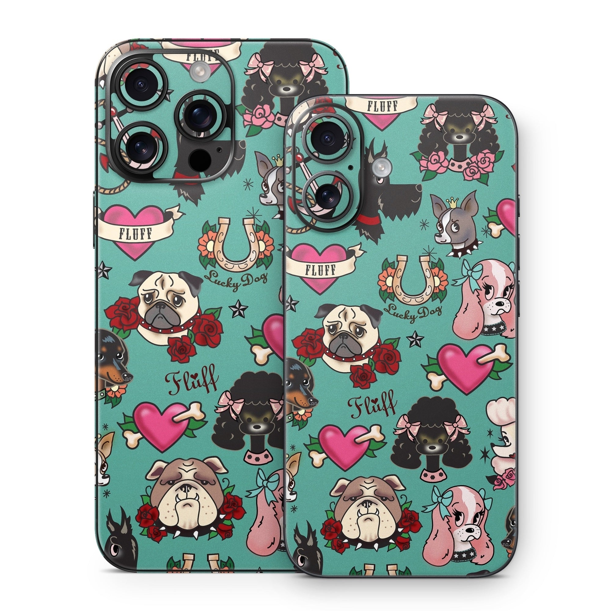 Tattoo Dogs - Apple iPhone 16 Skin