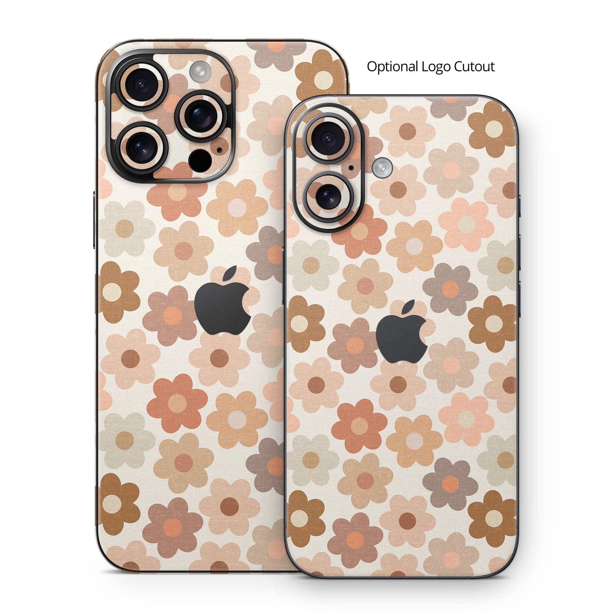 Terracotta Daisies - Apple iPhone 16 Skin