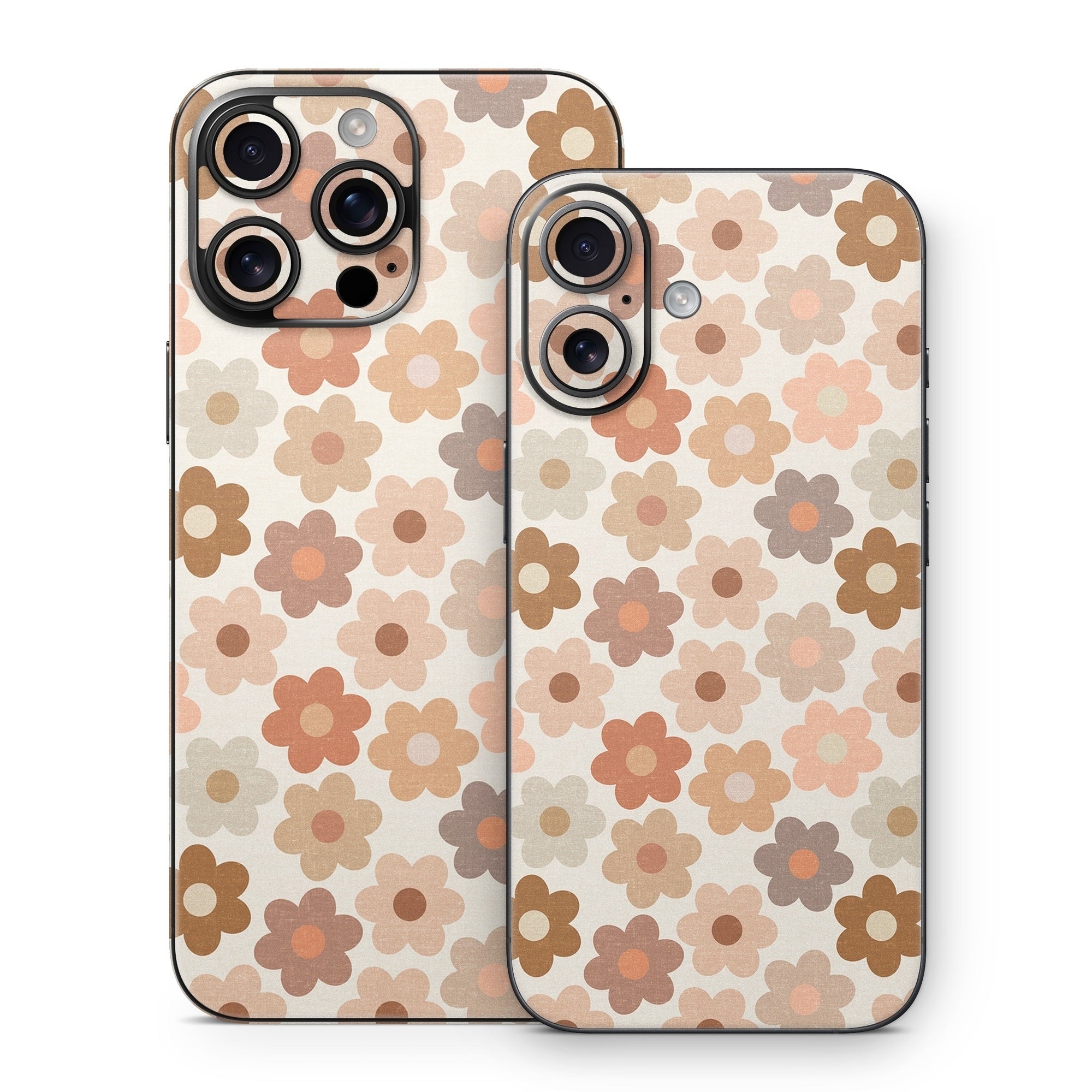 Terracotta Daisies - Apple iPhone 16 Skin