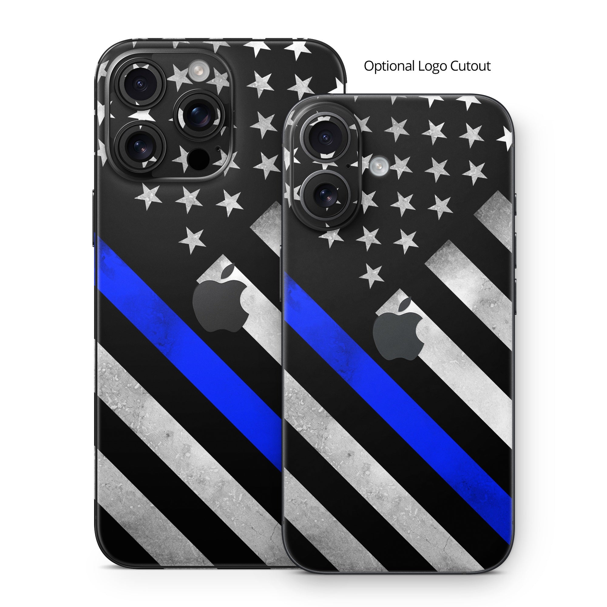 Thin Blue Line Hero - Apple iPhone 16 Skin