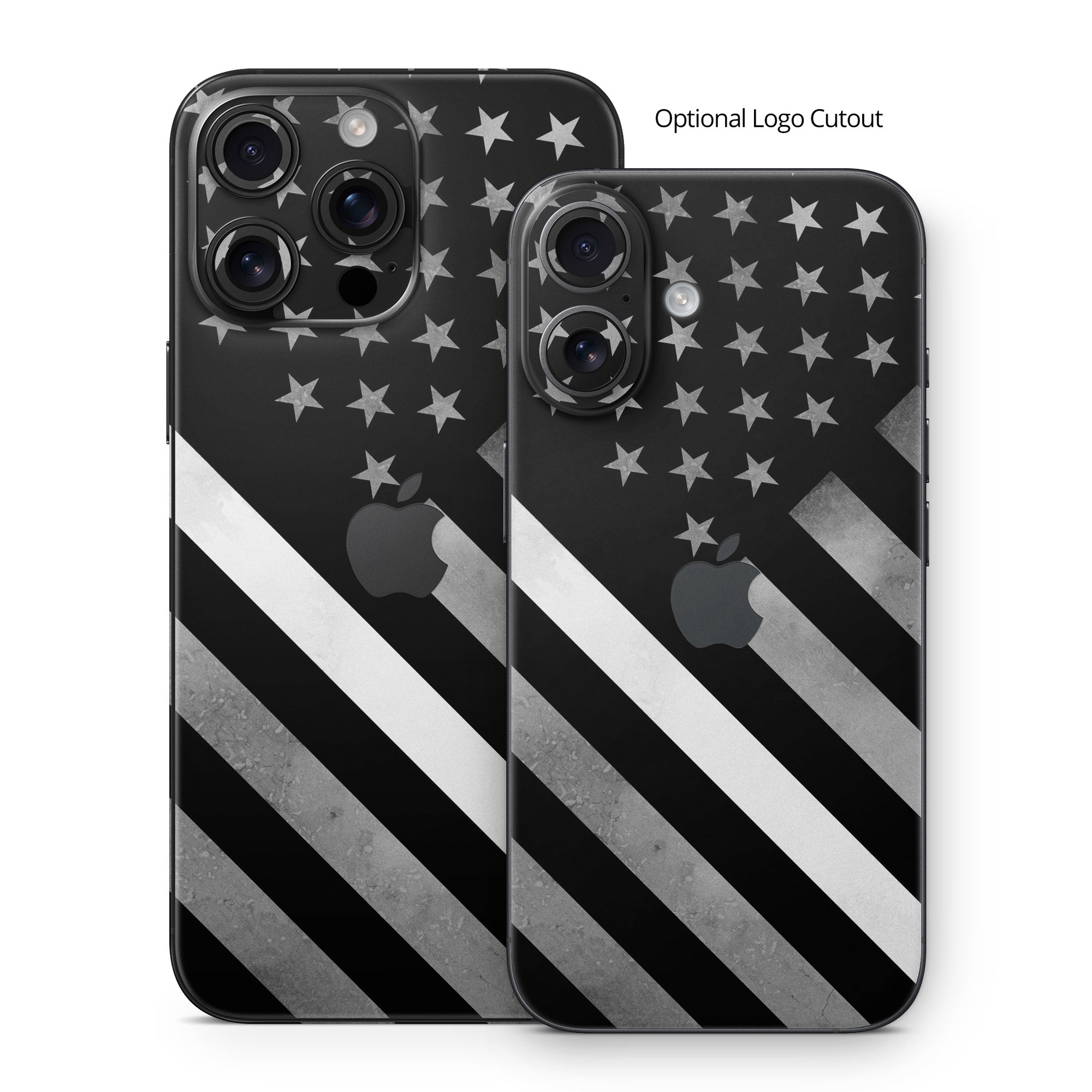 Thin White Line Hero - Apple iPhone 16 Skin