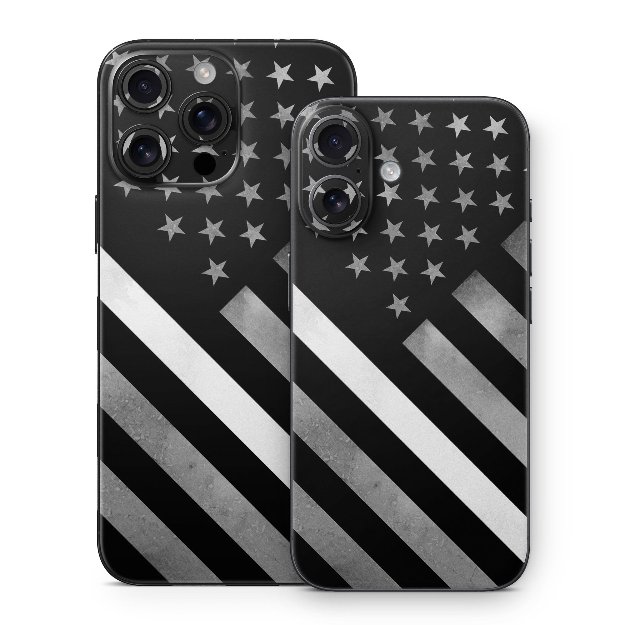 Thin White Line Hero - Apple iPhone 16 Skin