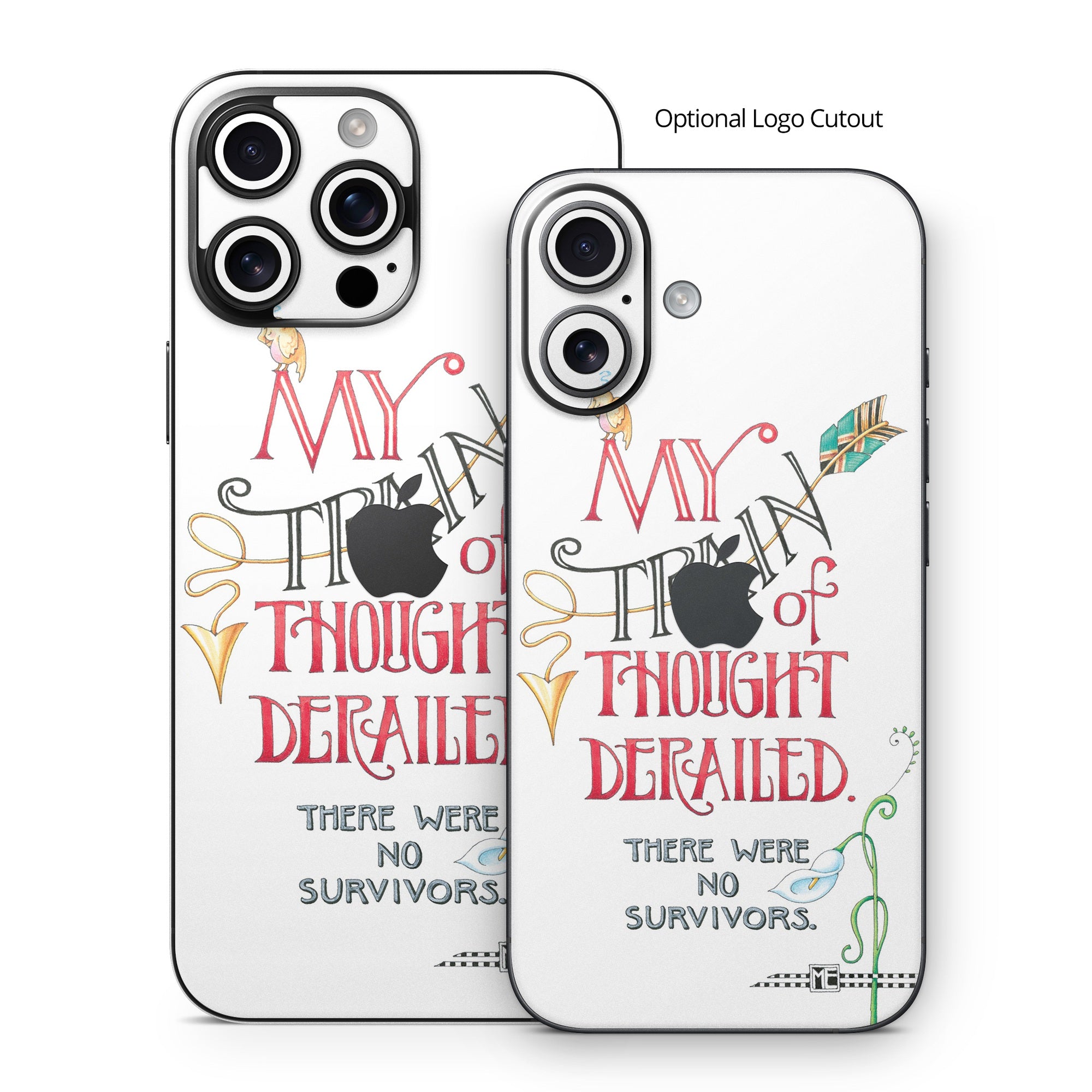 Train Derailed - Apple iPhone 16 Skin