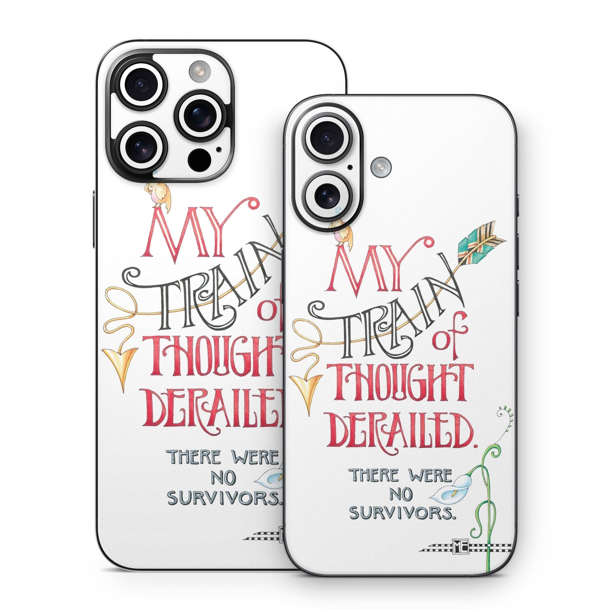 Train Derailed - Apple iPhone 16 Skin