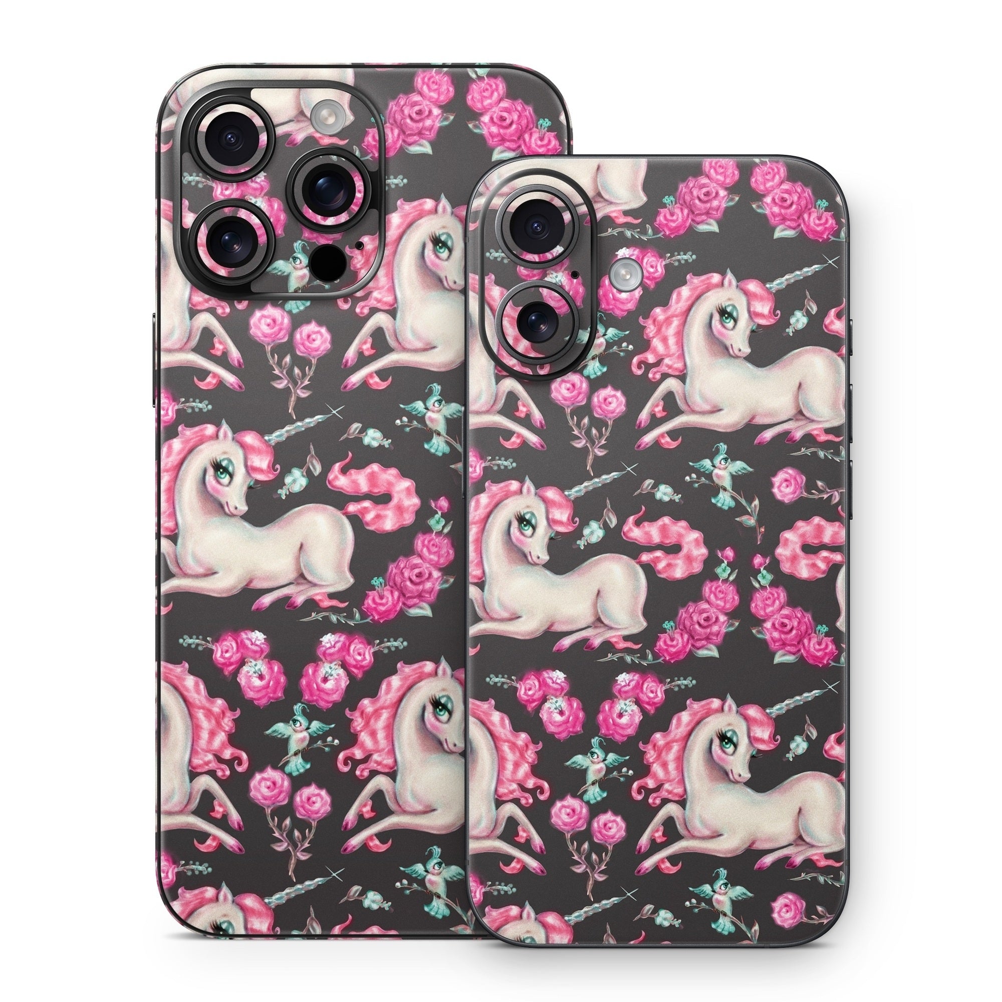 Unicorns and Roses - Apple iPhone 16 Skin