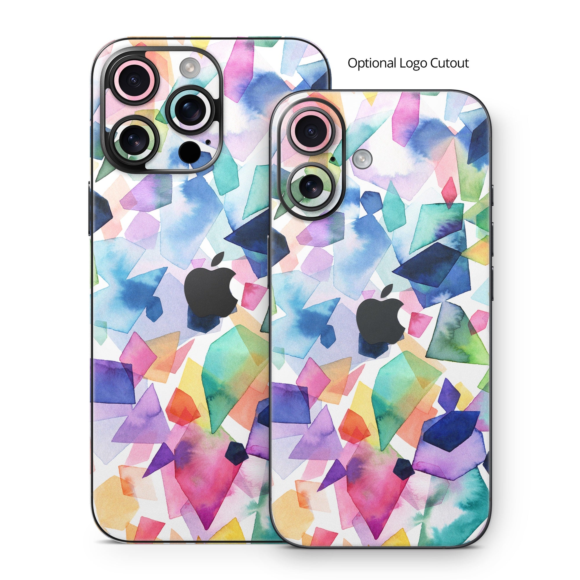 Watercolor Crystals and Gems - Apple iPhone 16 Skin