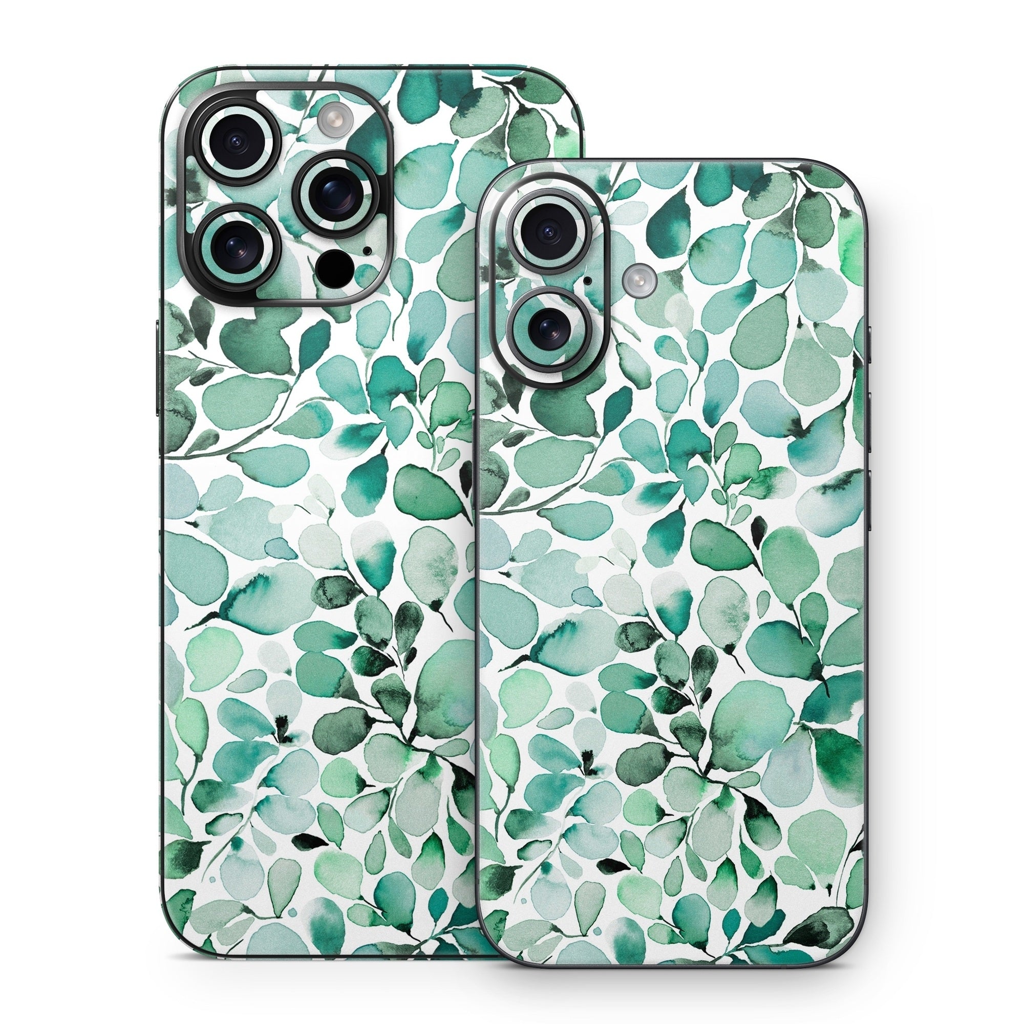 Watercolor Eucalyptus Leaves - Apple iPhone 16 Skin