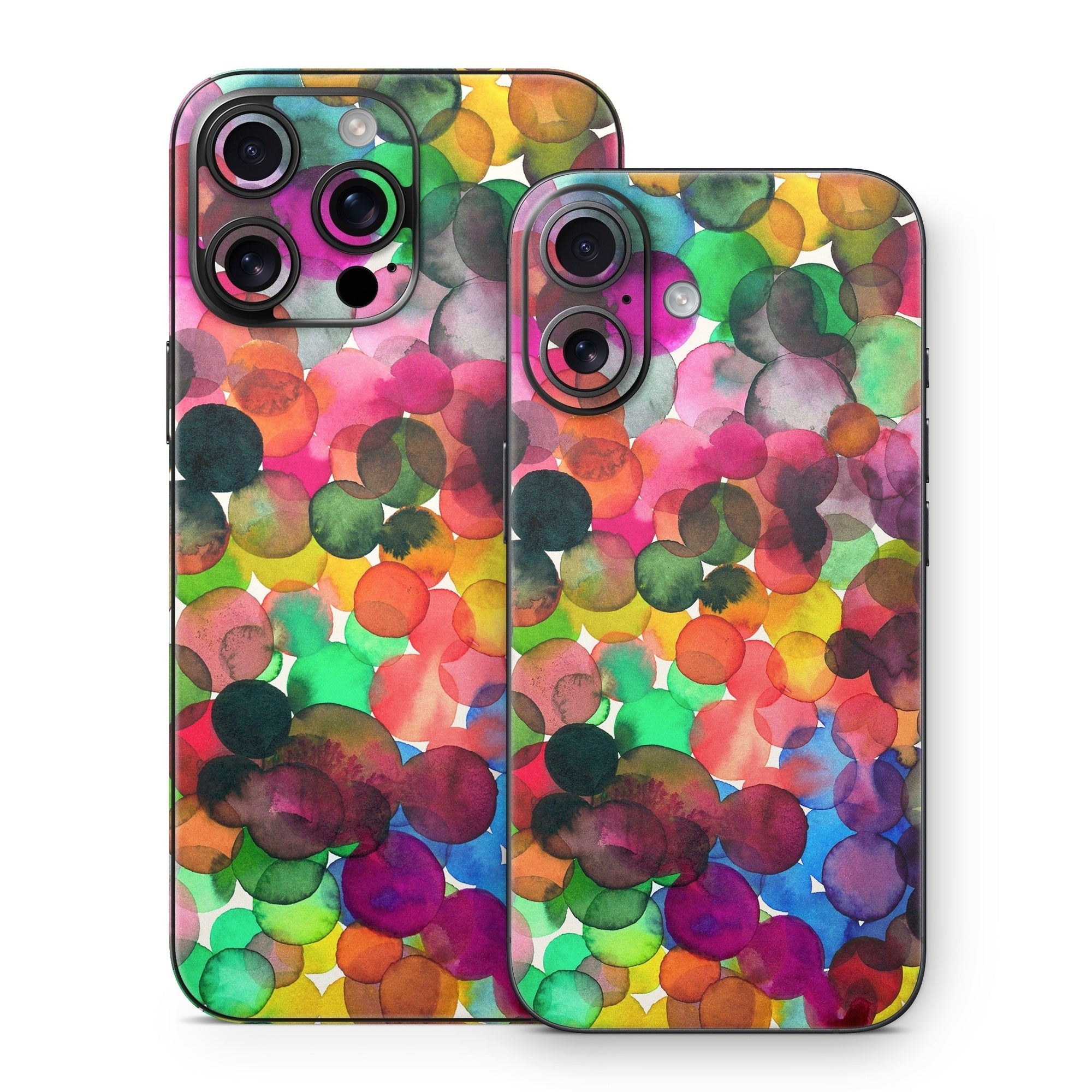 Watercolor Drops - Apple iPhone 16 Skin