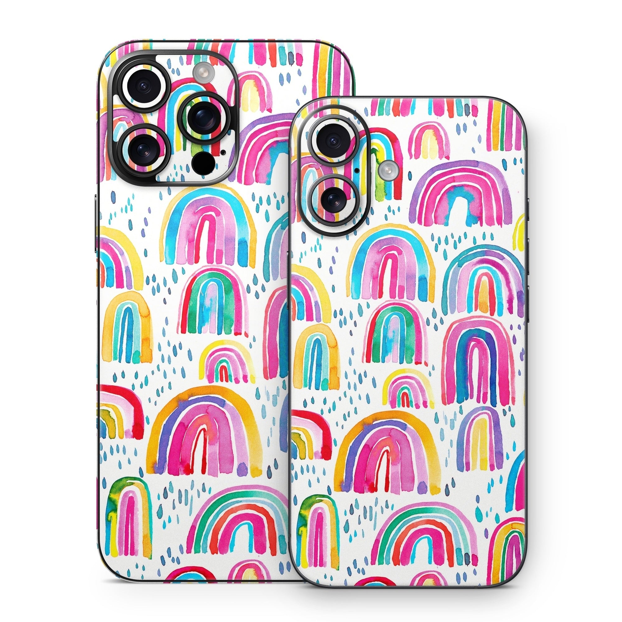 Watercolor Rainbows - Apple iPhone 16 Skin