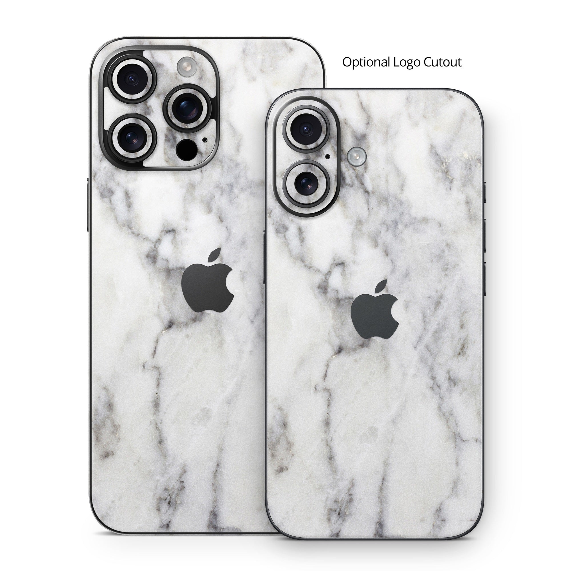 White Marble - Apple iPhone 16 Skin