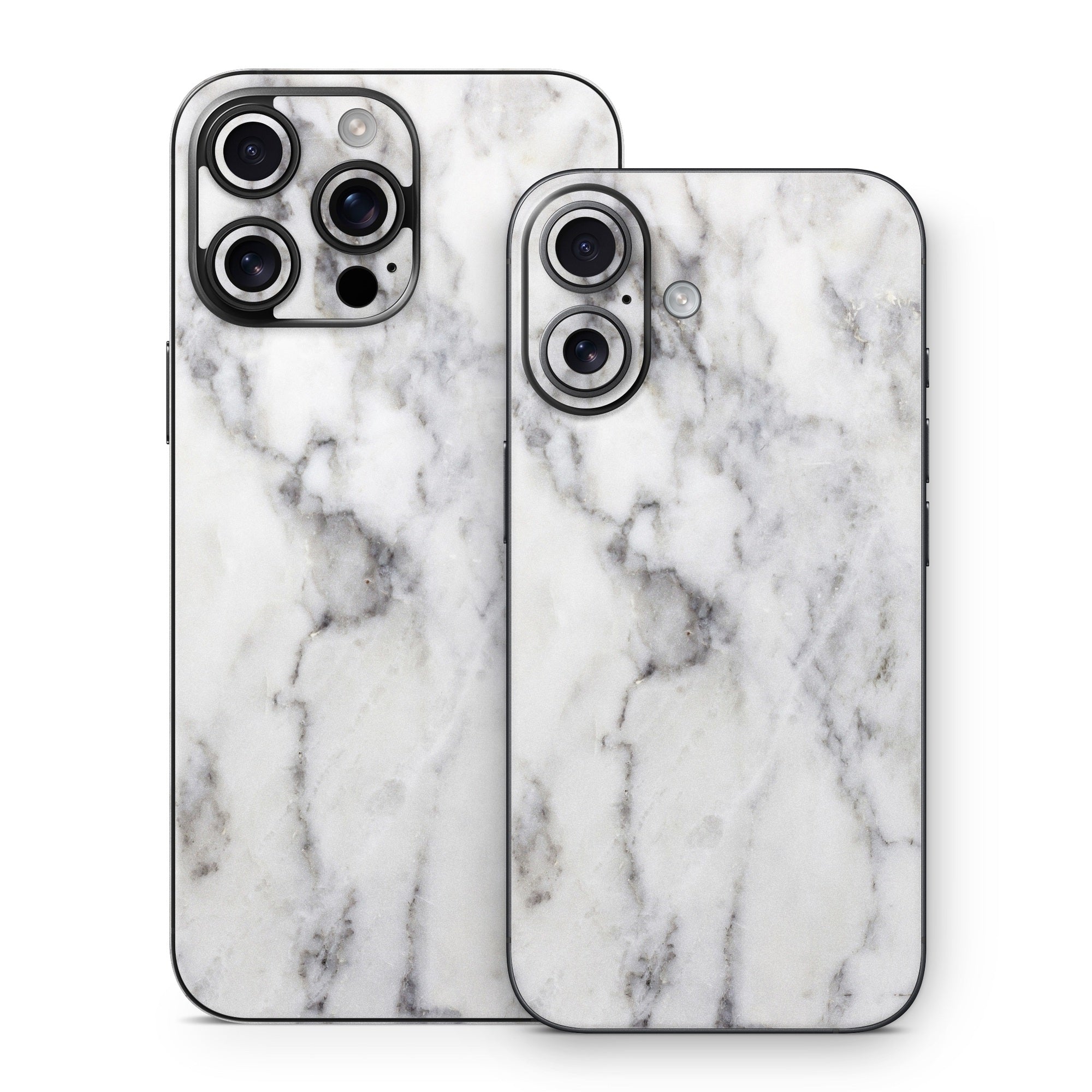 White Marble - Apple iPhone 16 Skin