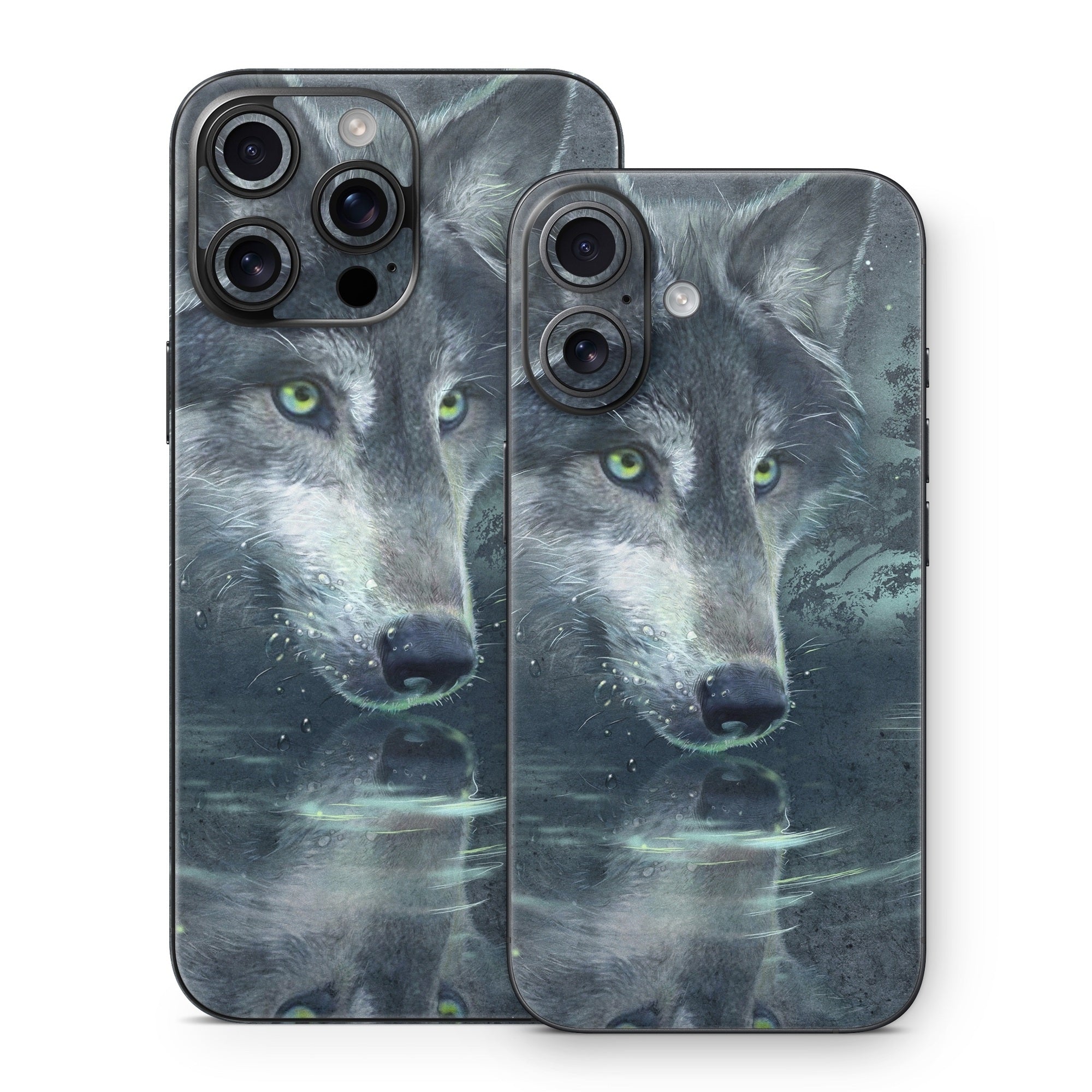 Wolf Reflection - Apple iPhone 16 Skin