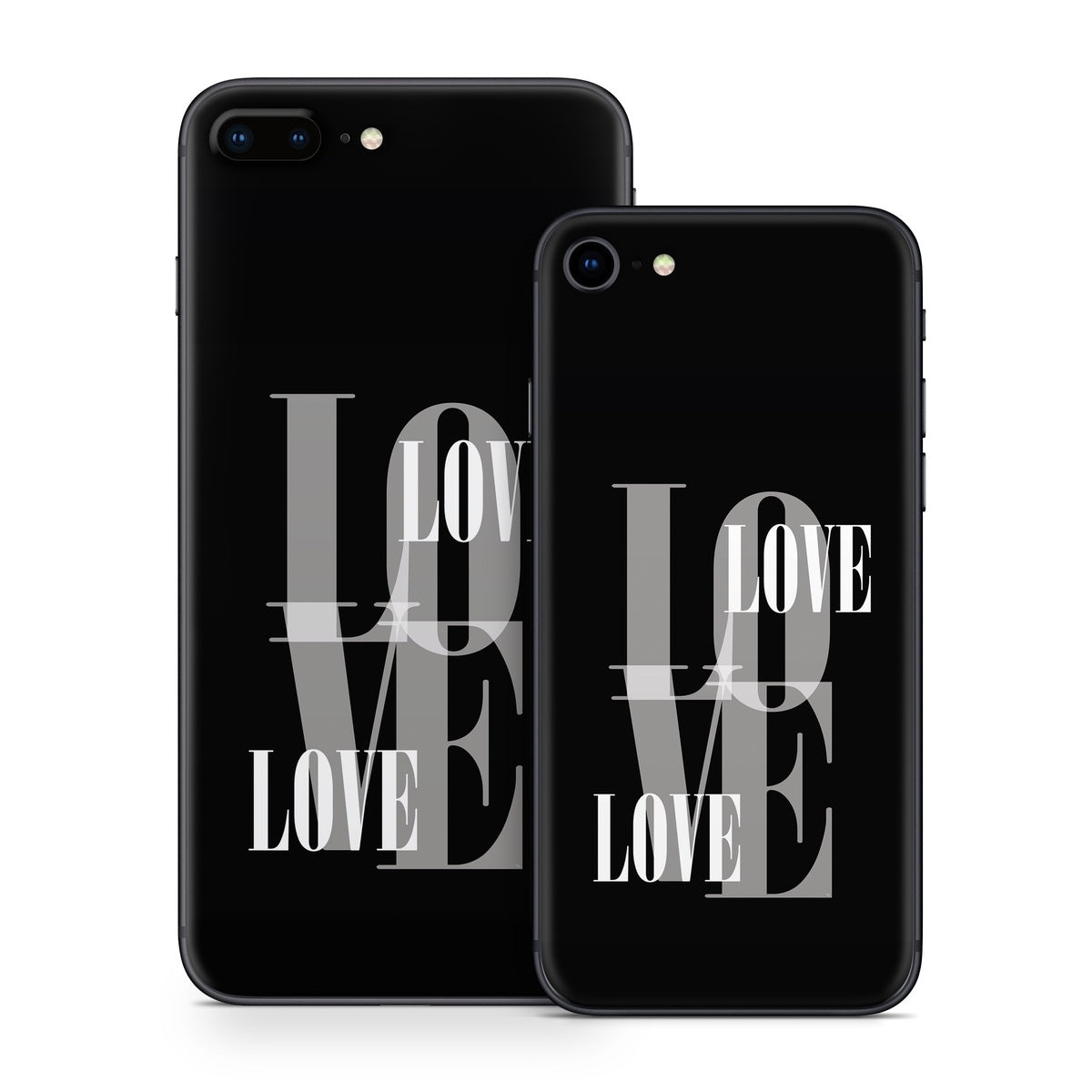 Black Love - Apple iPhone 8 Skin