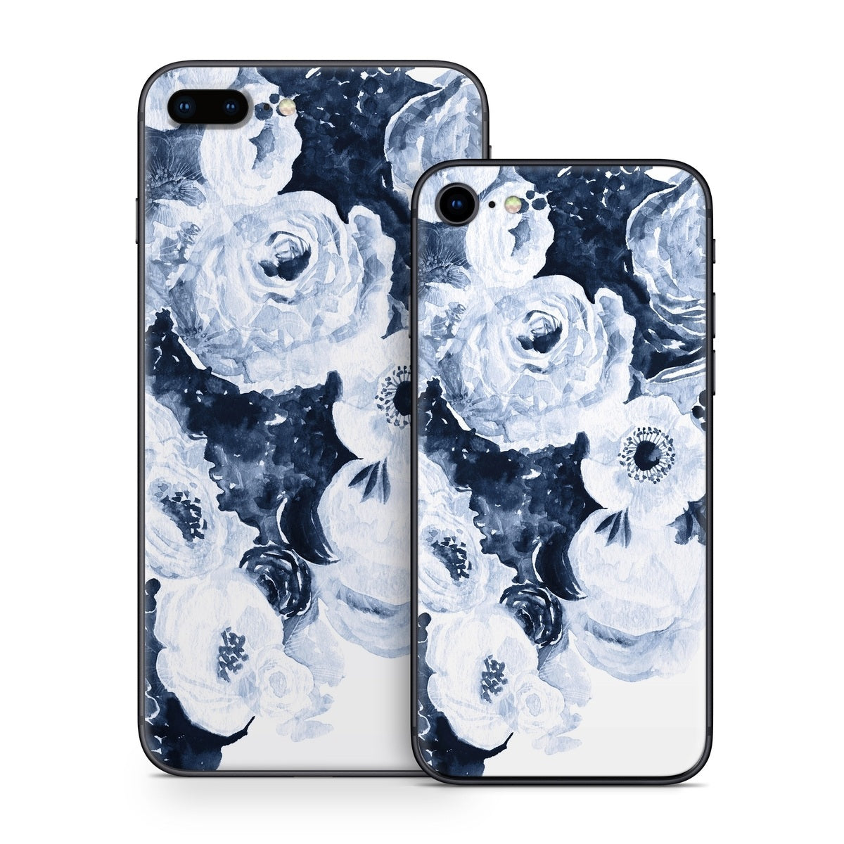 Blue Blooms - Apple iPhone 8 Skin