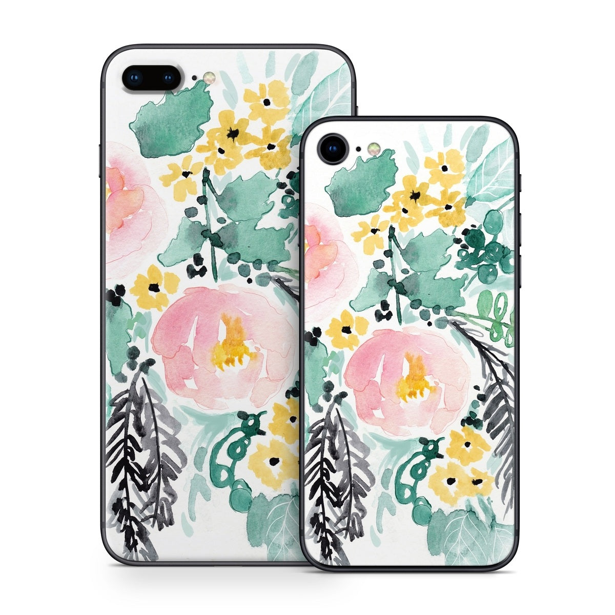 Blushed Flowers - Apple iPhone 8 Skin