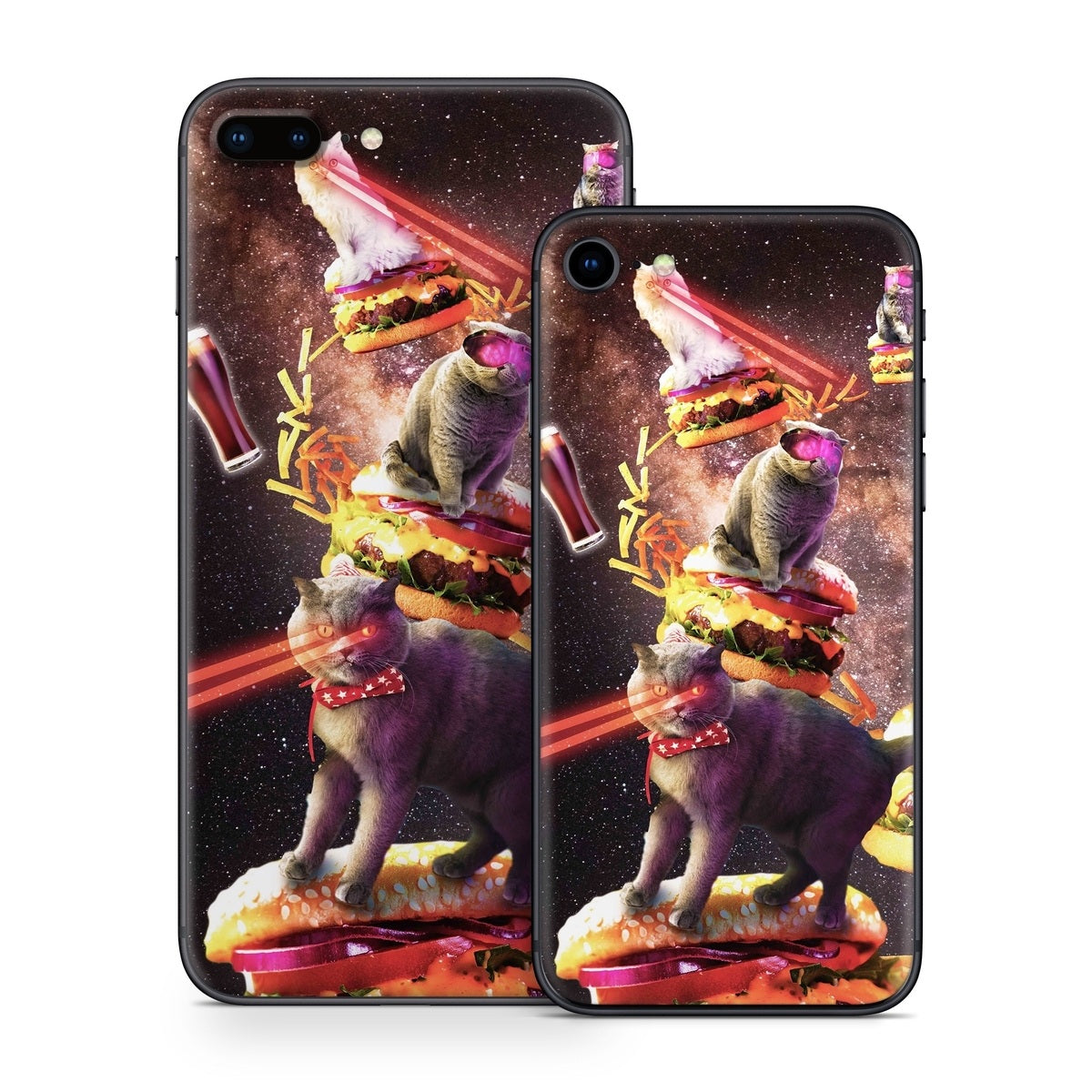 Burger Cats - Apple iPhone 8 Skin