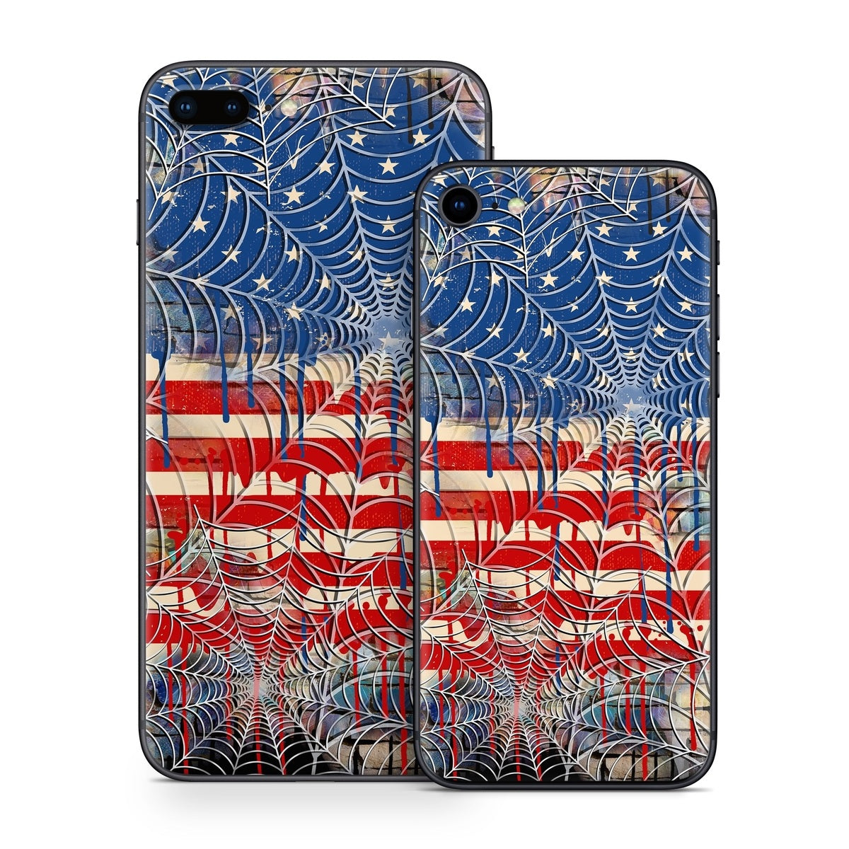 Cobweb Flag - Apple iPhone 8 Skin