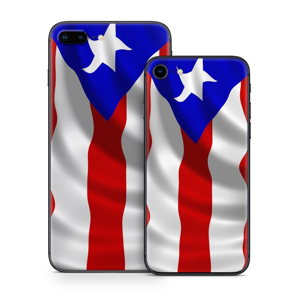 Puerto Rican Flag - Apple iPhone 8 Skin