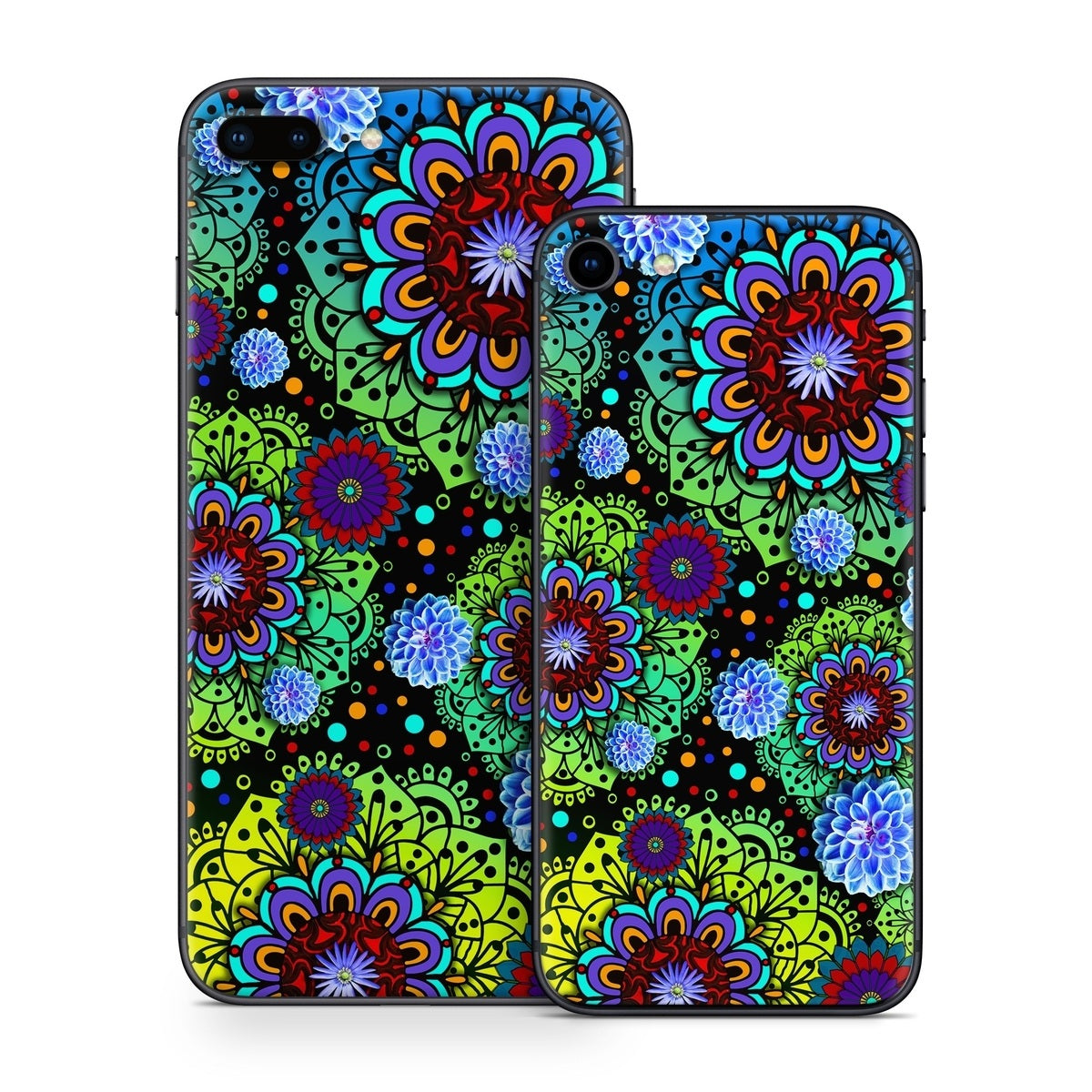 Funky Floratopia - Apple iPhone 8 Skin